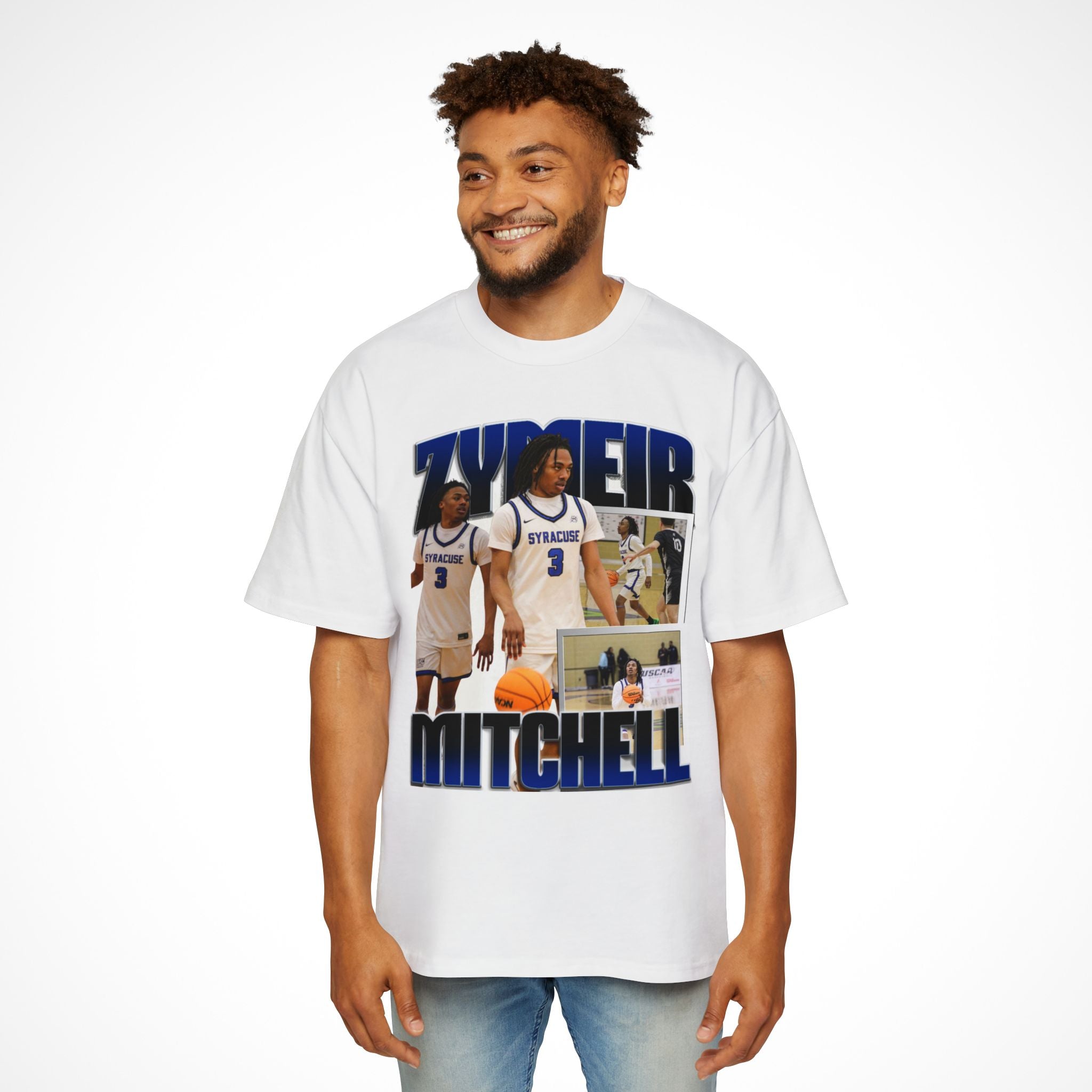 Zymeir Mitchell Graphic Oversized Tee