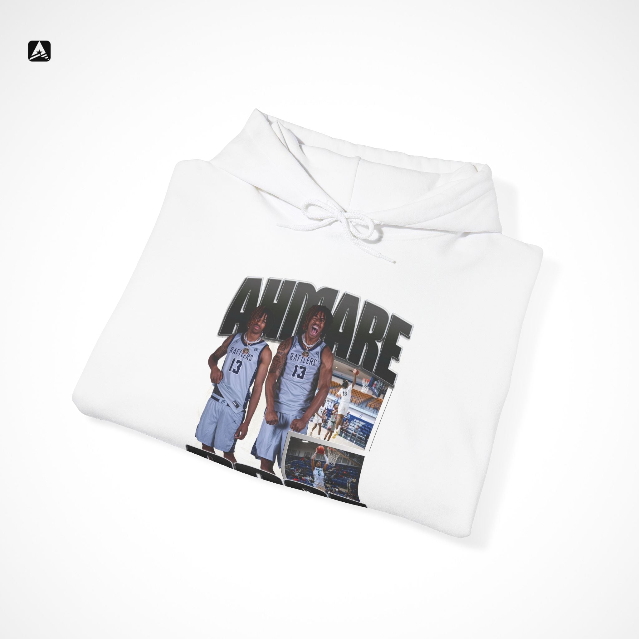 Ahmare Rose Graphic Hoodie