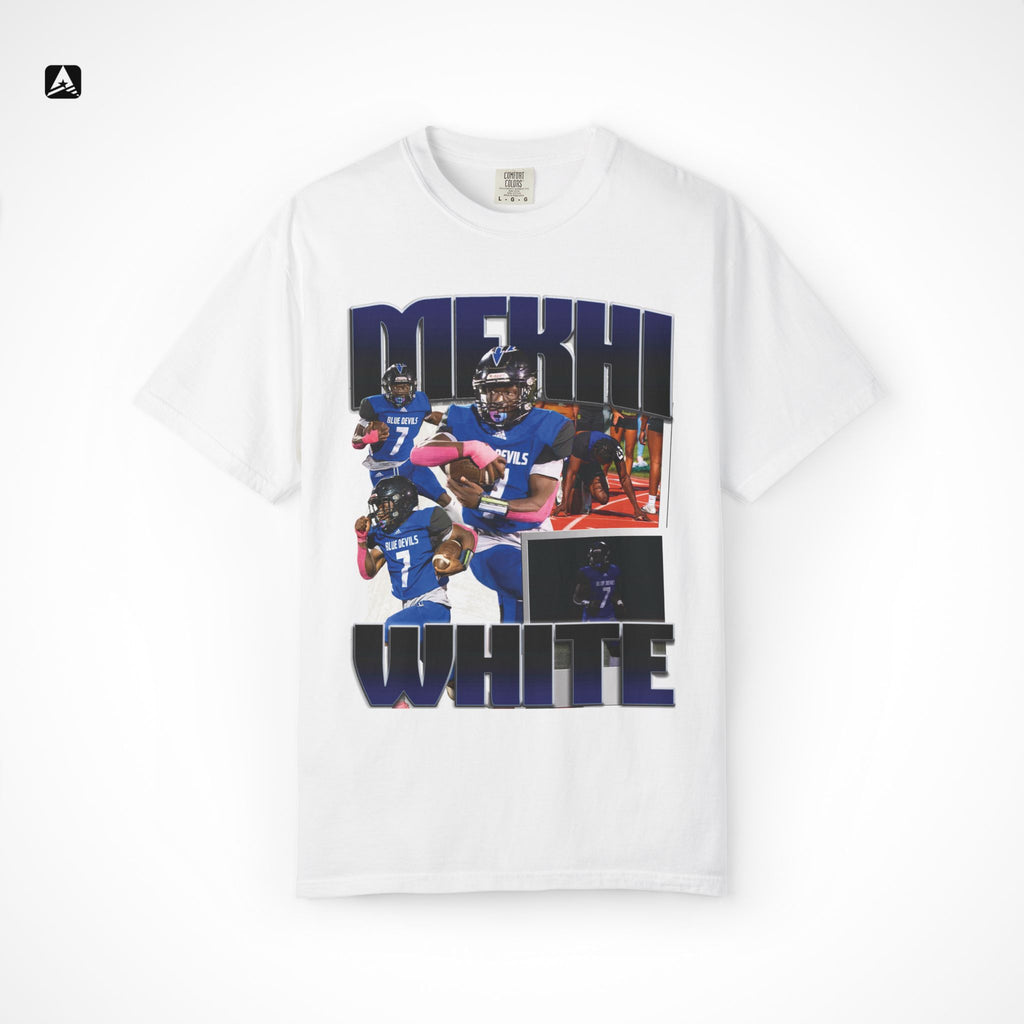 Mekhi White Graphic Tee