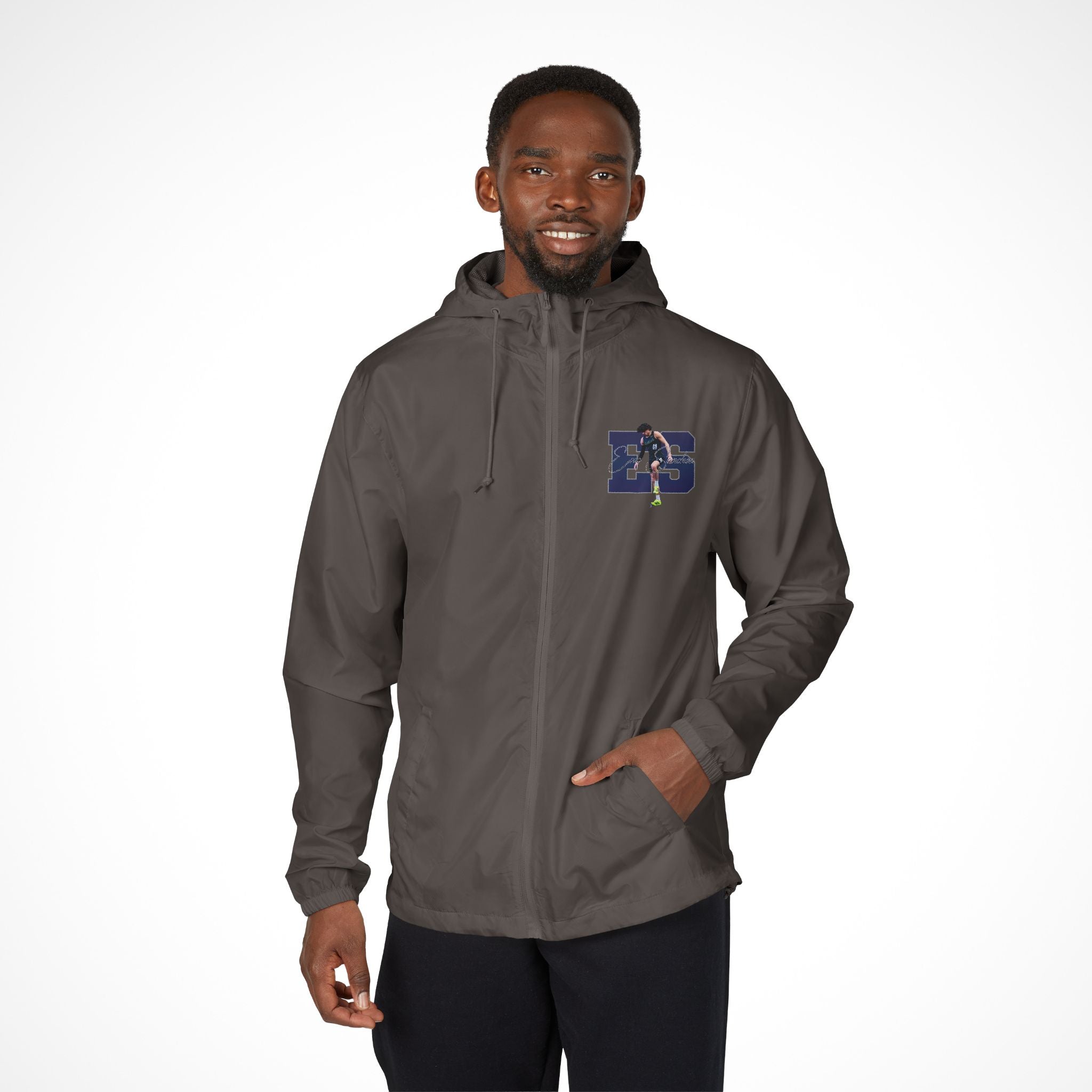 Eric Sanchez Full-Zip Windbreaker
