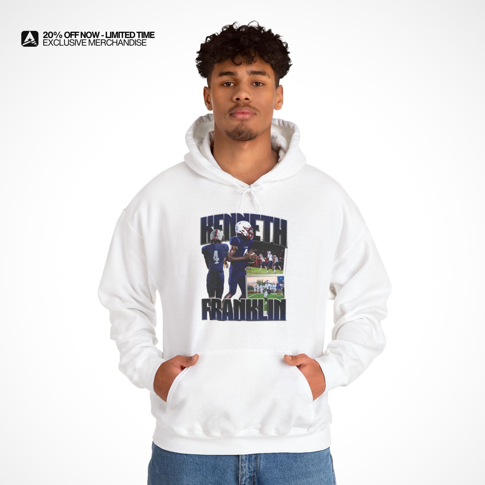 Kenneth Franklin Graphic Hoodie