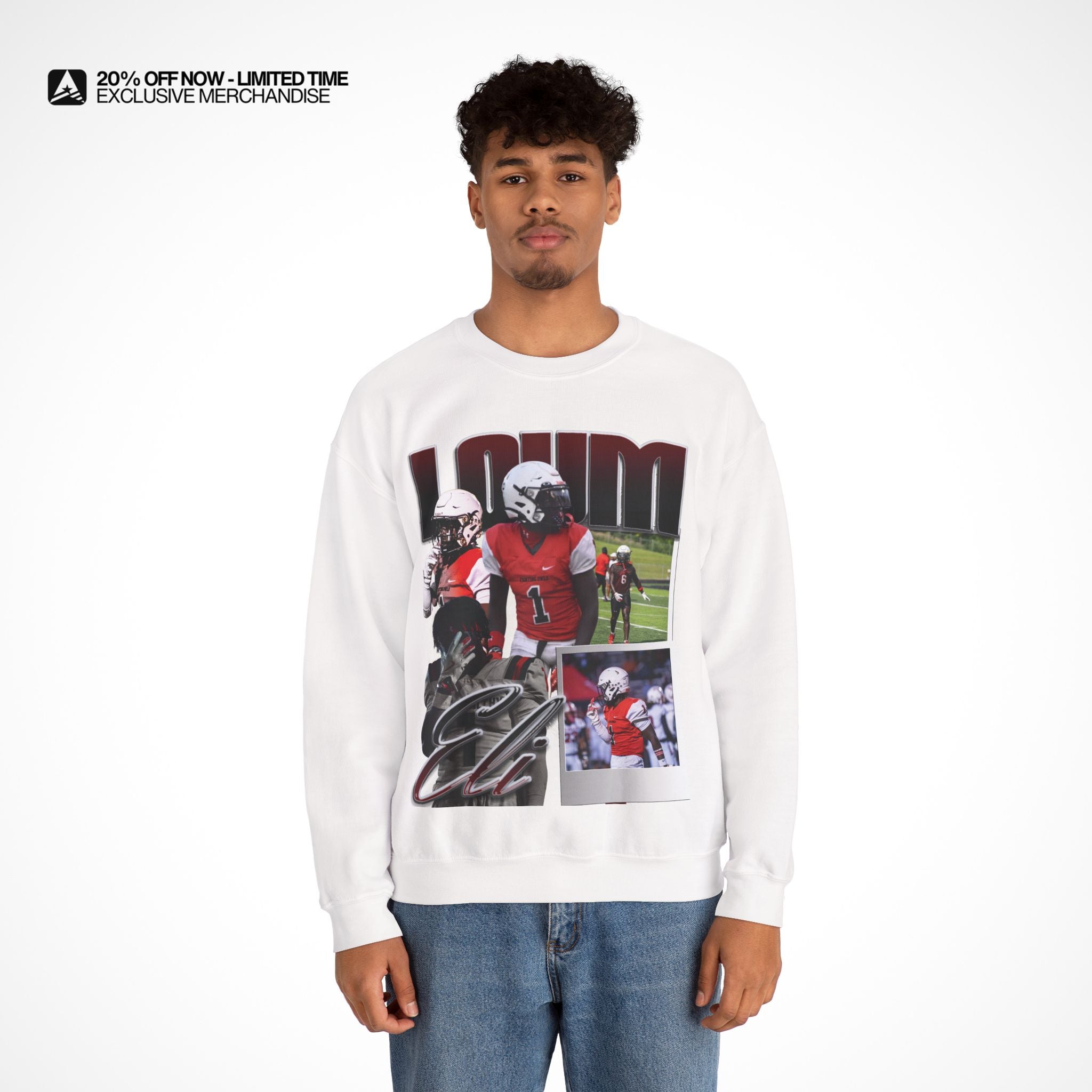Eli Loum Graphic Crewneck