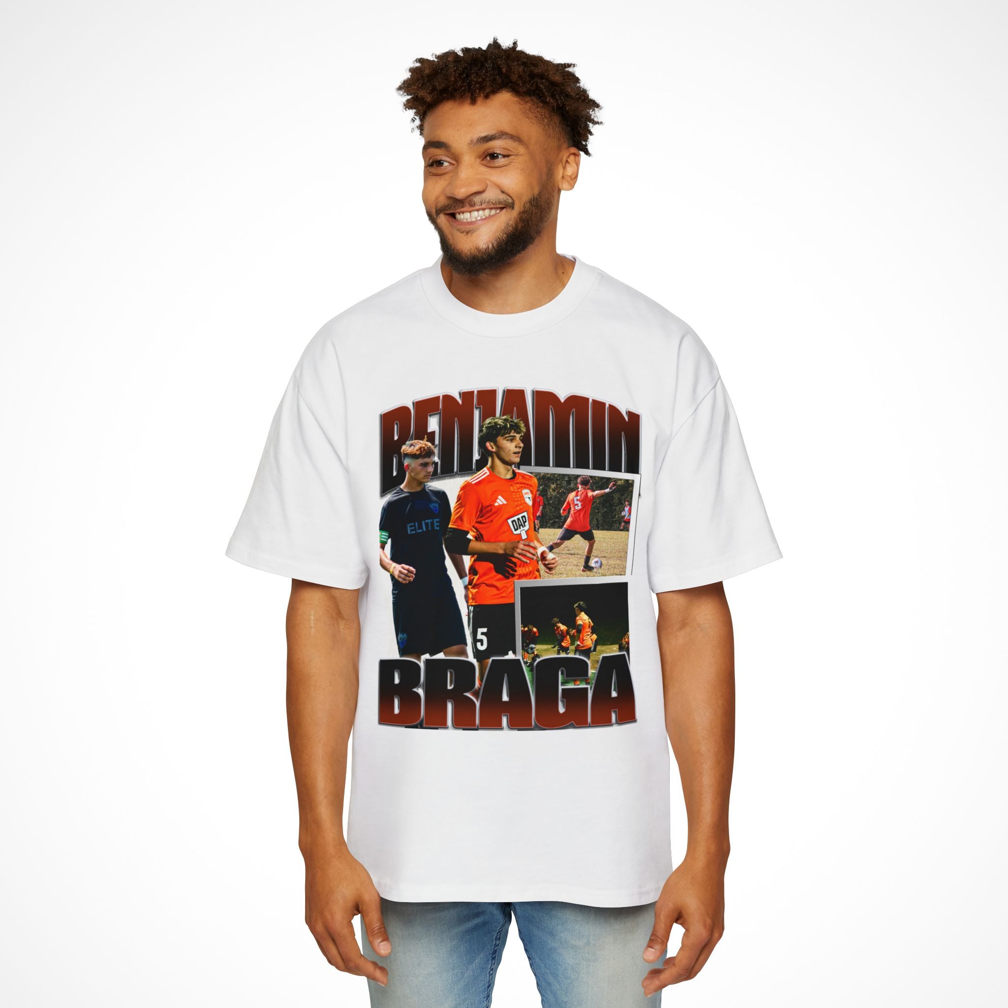 Benjamin Braga Oversized Graphic Tee