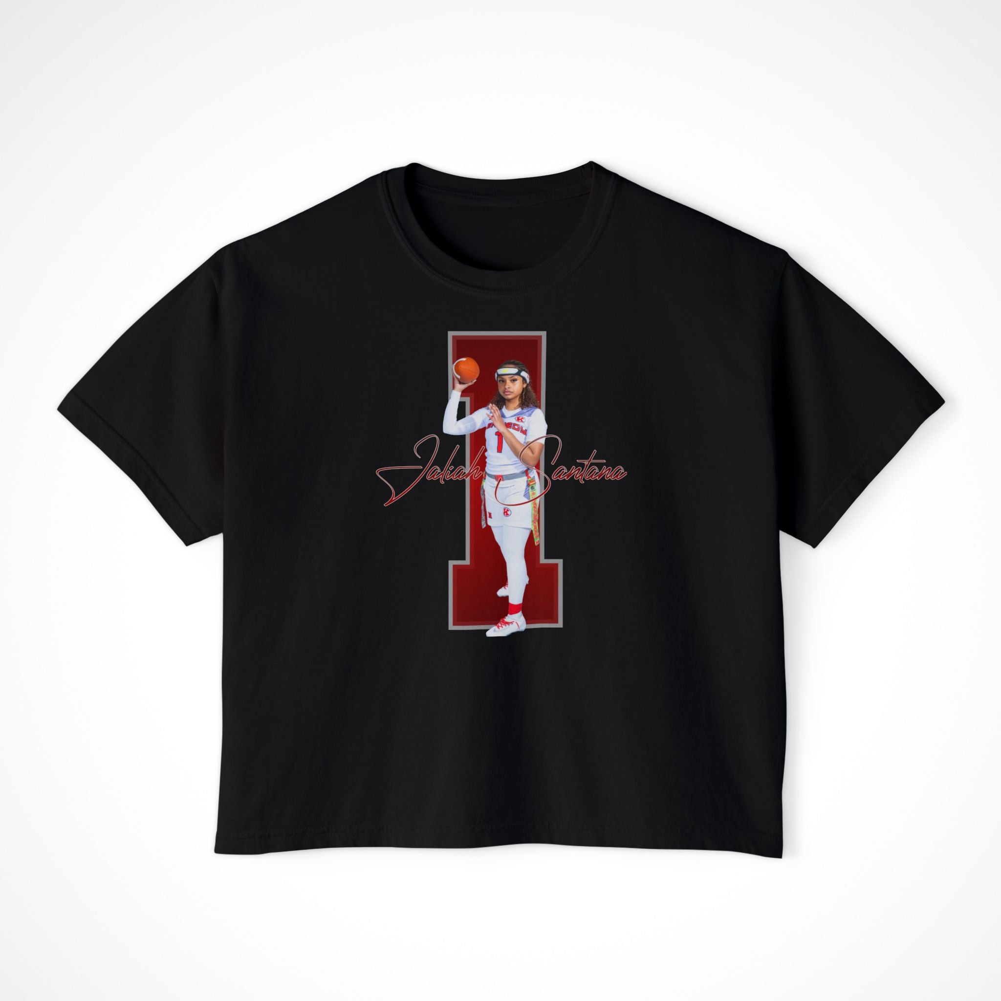 Jaliah Santana Cropped Tee