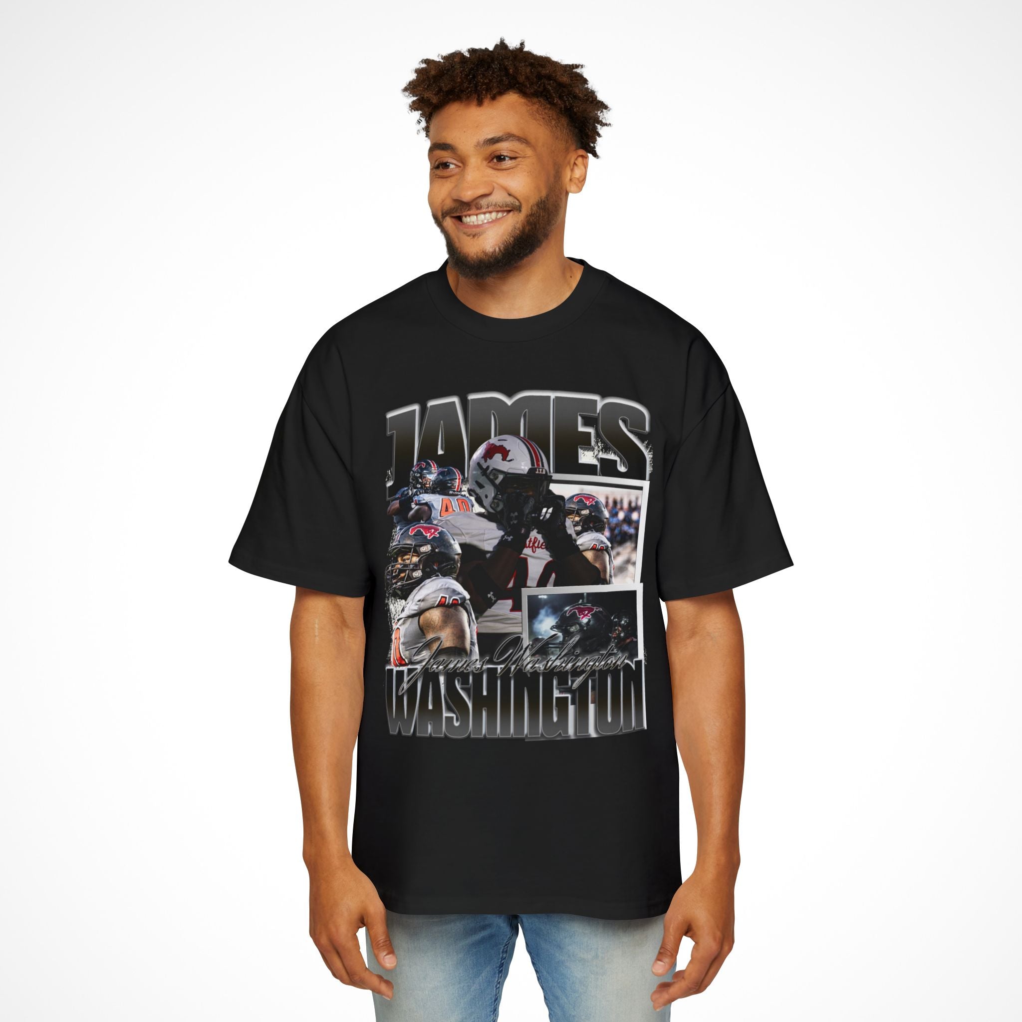 James Washington Oversized Graphic Tee