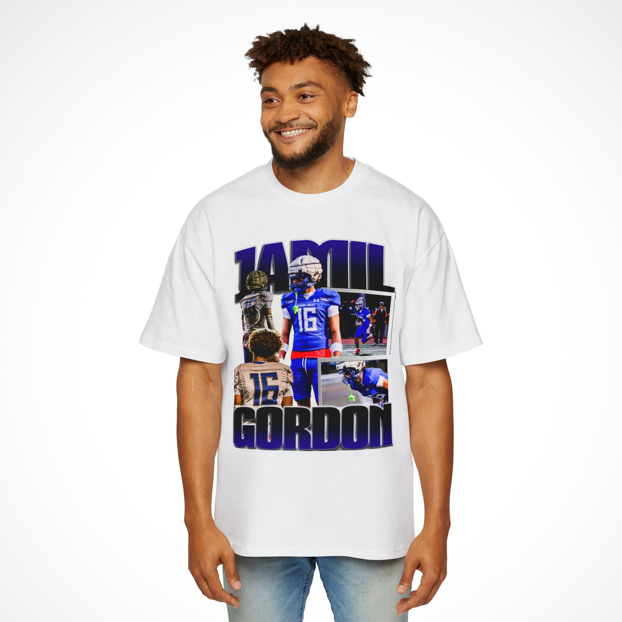 Jamil Gordon Graphic Oversized Tee
