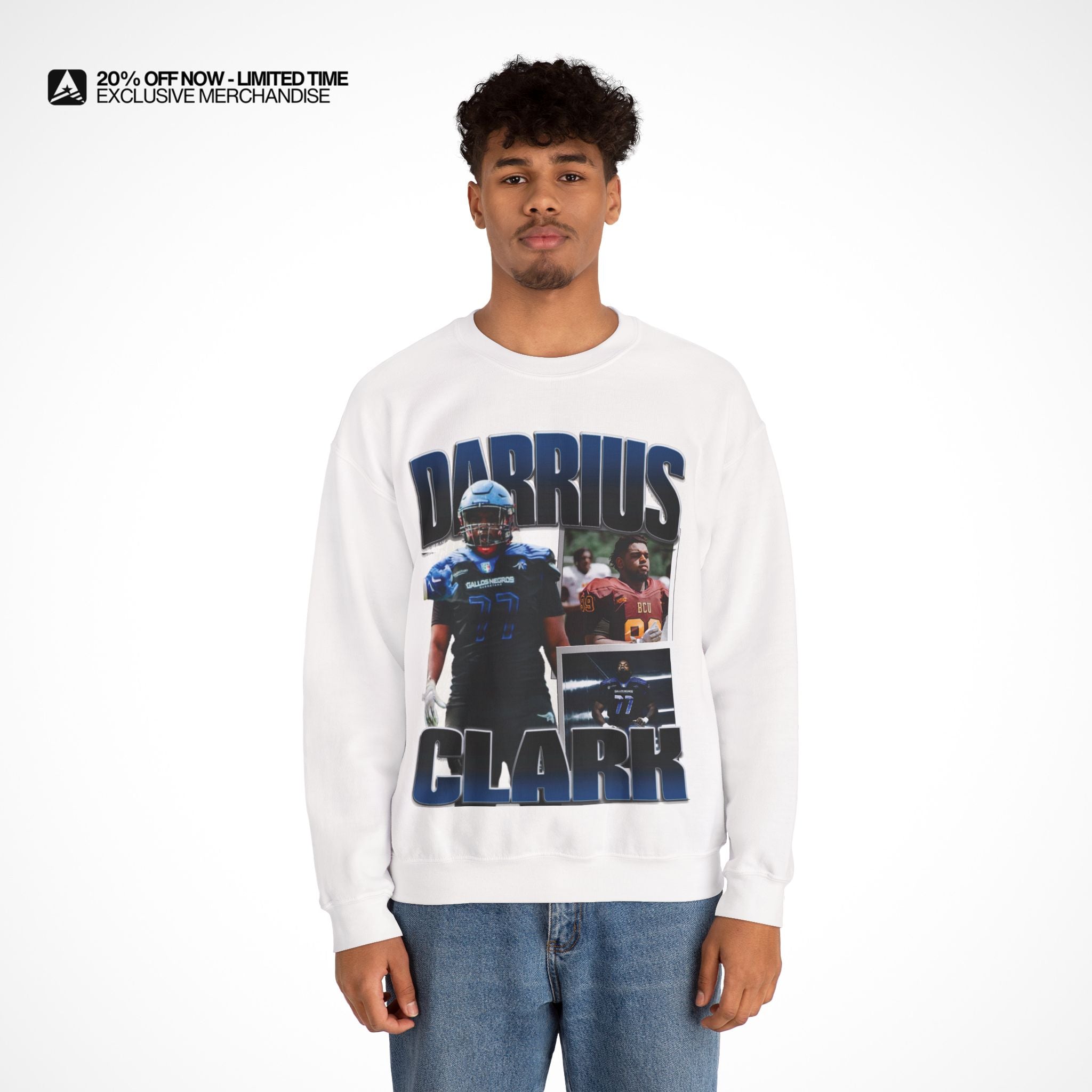 Darrius Clark Graphic Crewneck