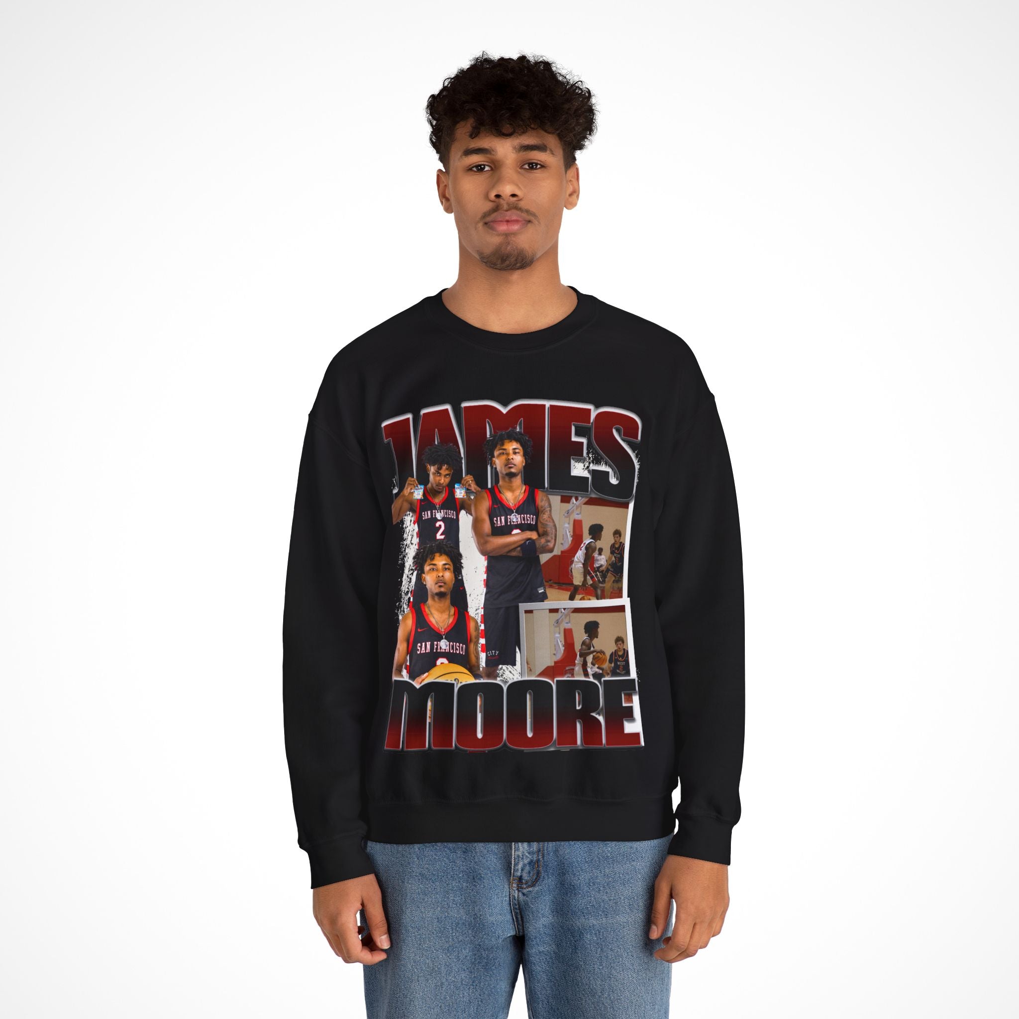 James Moore Graphic Crewneck