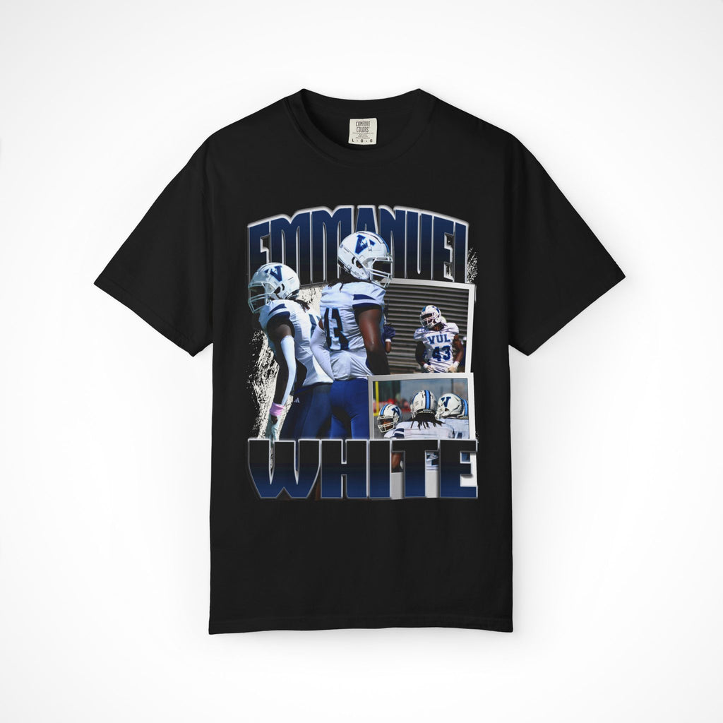 Emmanuel White Graphic Tee