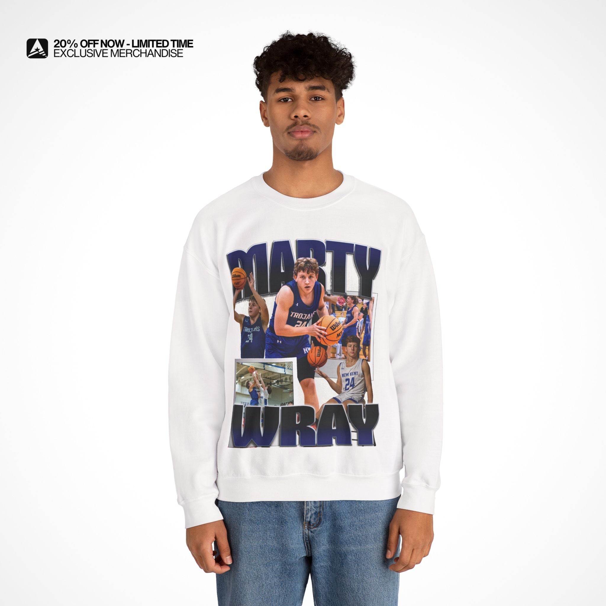 Marty Wray Graphic Crewneck