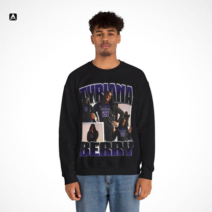 Tyriana Berry Graphic Crewneck