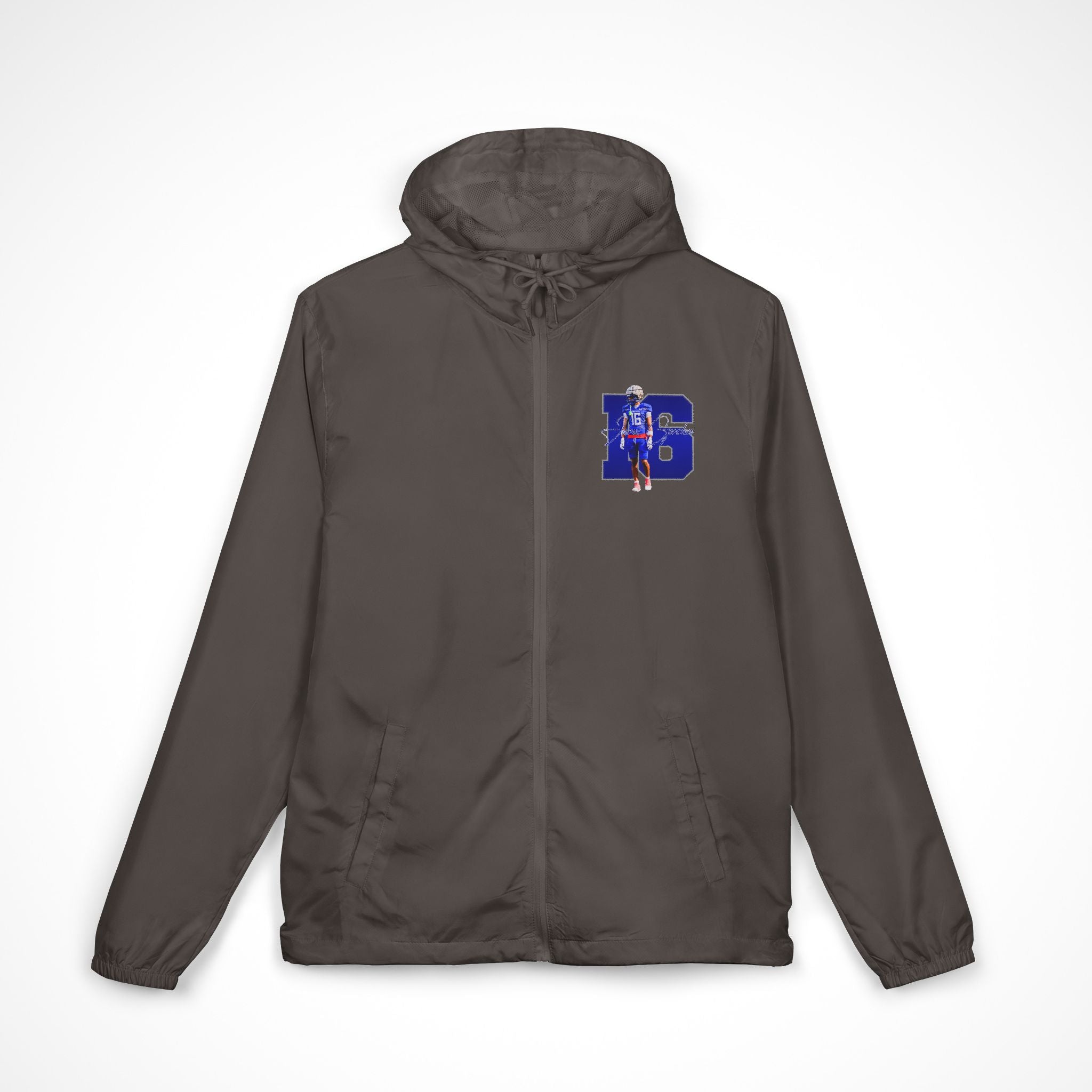 Jamil Gordon Full-Zip Windbreaker