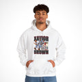 Xavior Brown Graphic Hoodie