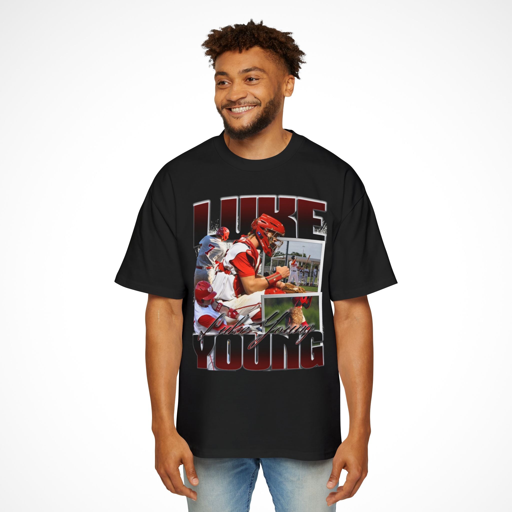 Luke Young Oversized Graphic Tee