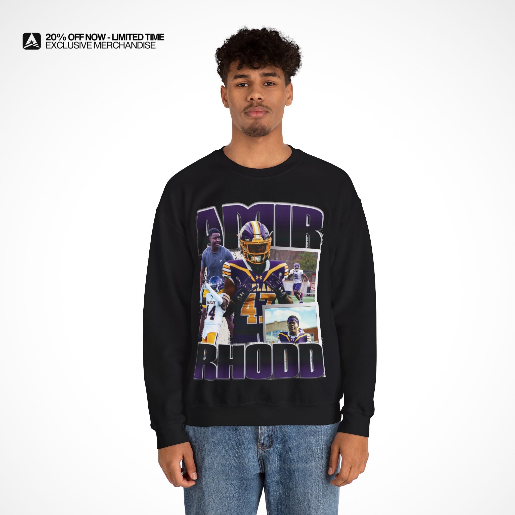 Amir Rhodd Graphic Crewneck