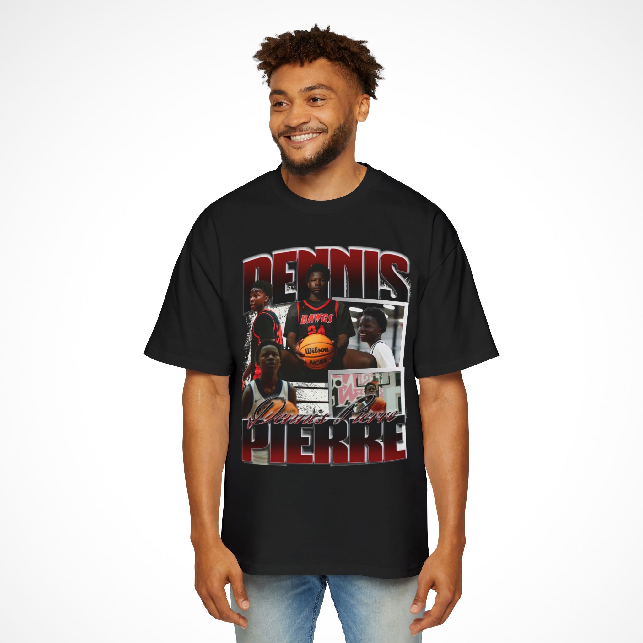 Dennis Pierre Oversized Graphic Tee