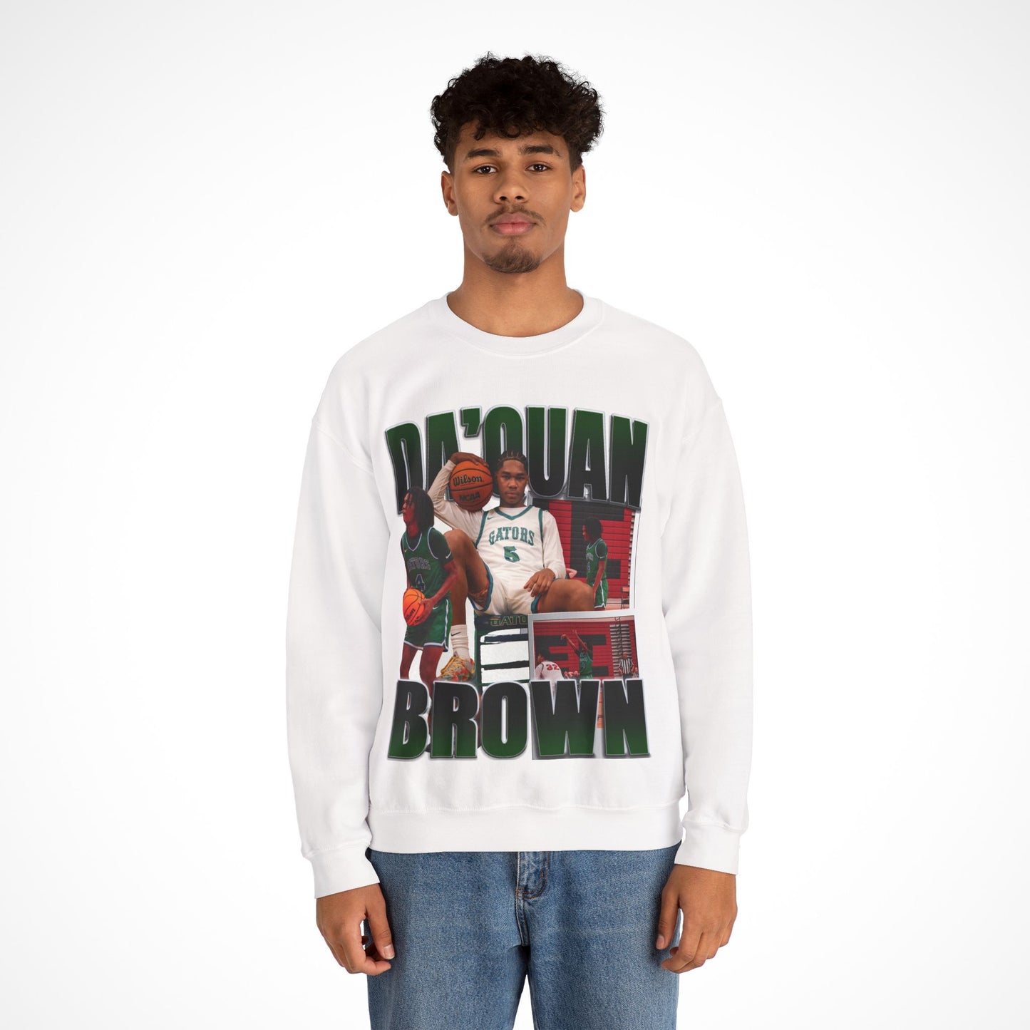Da’Quan Brown Graphic Crewneck