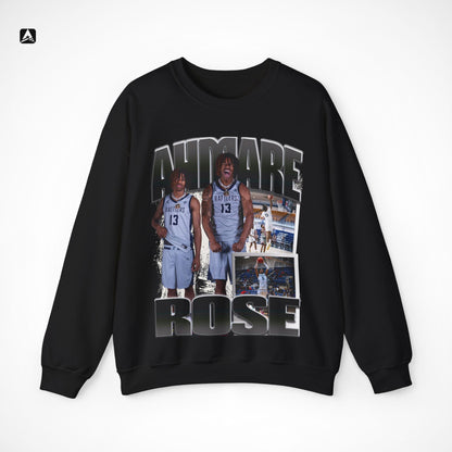 Ahmare Rose Graphic Crewneck