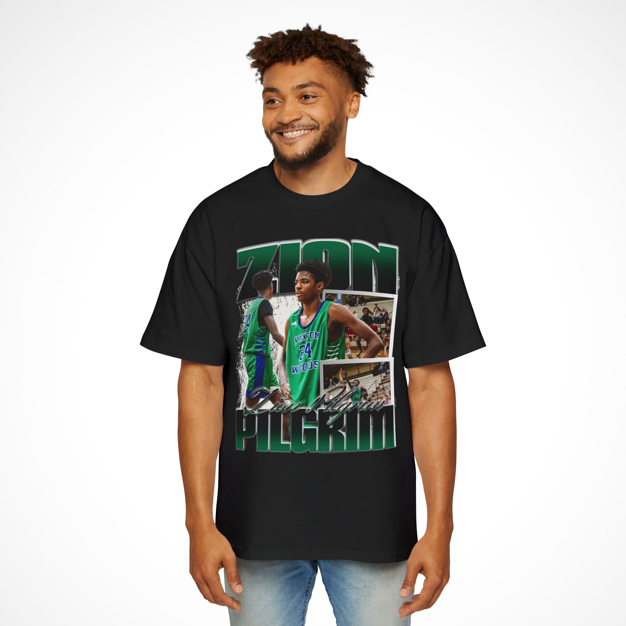 Zion Pilgrim Oversized Graphic Tee