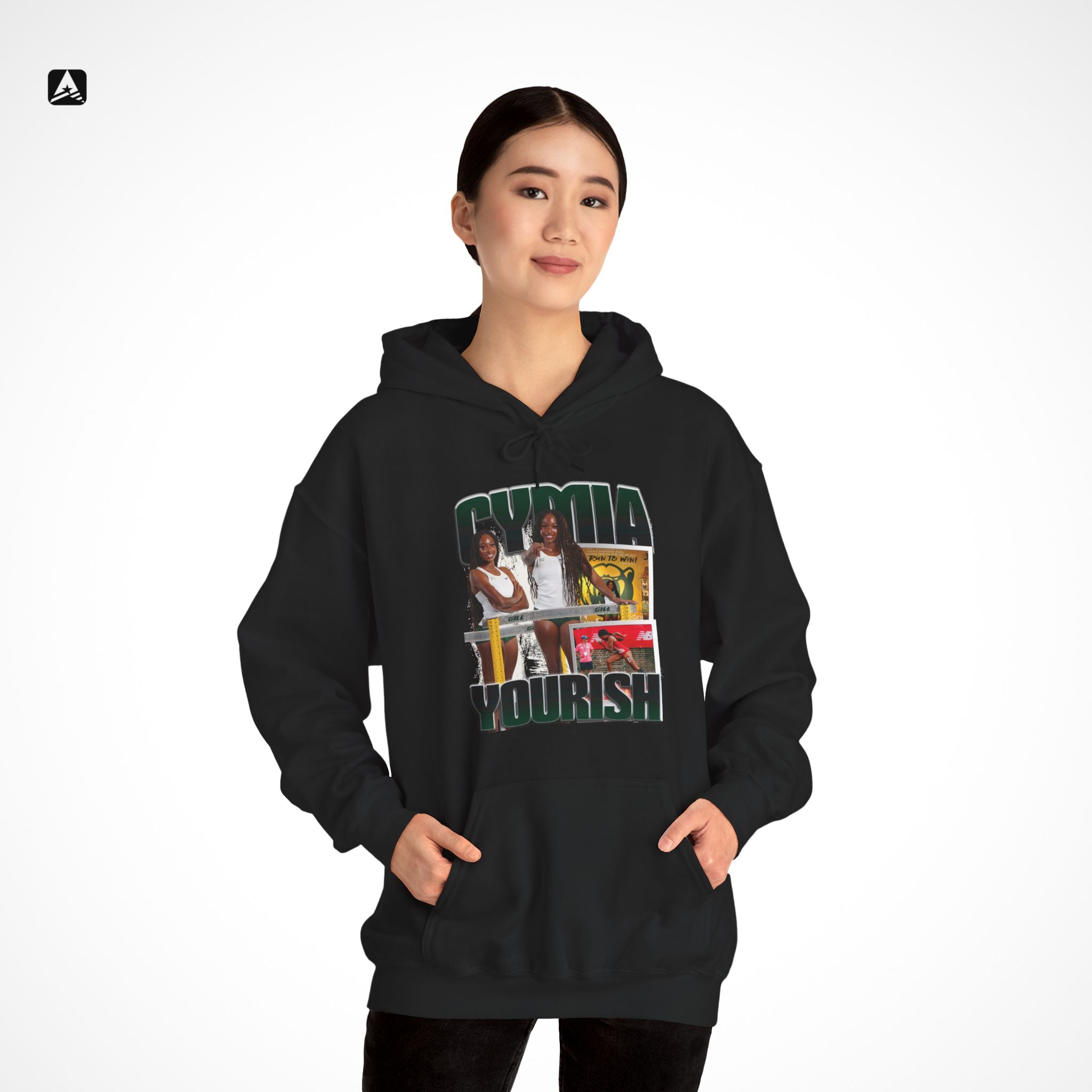 Cymia Yourish Graphic Hoodie