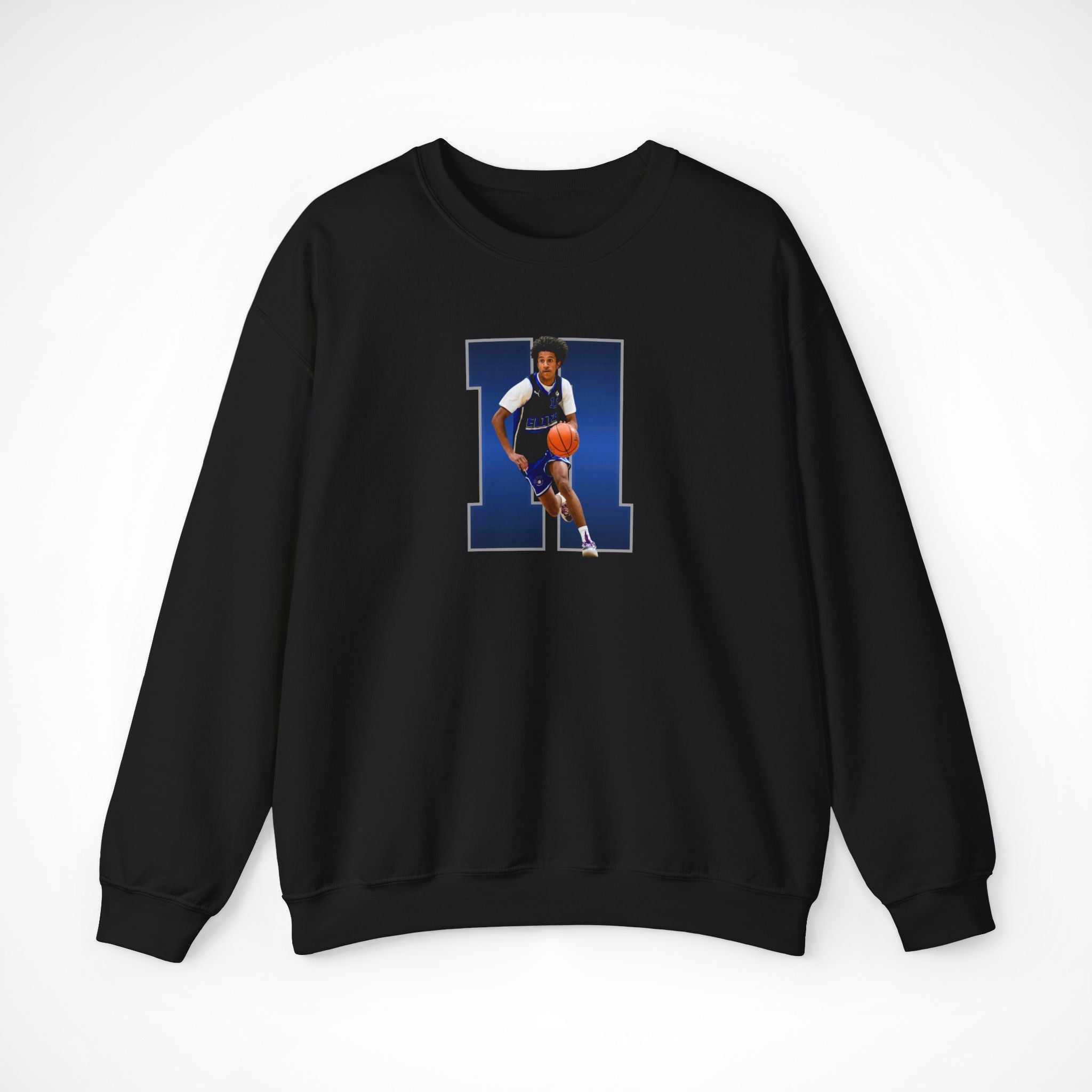 Bladen White Graphic Crewneck