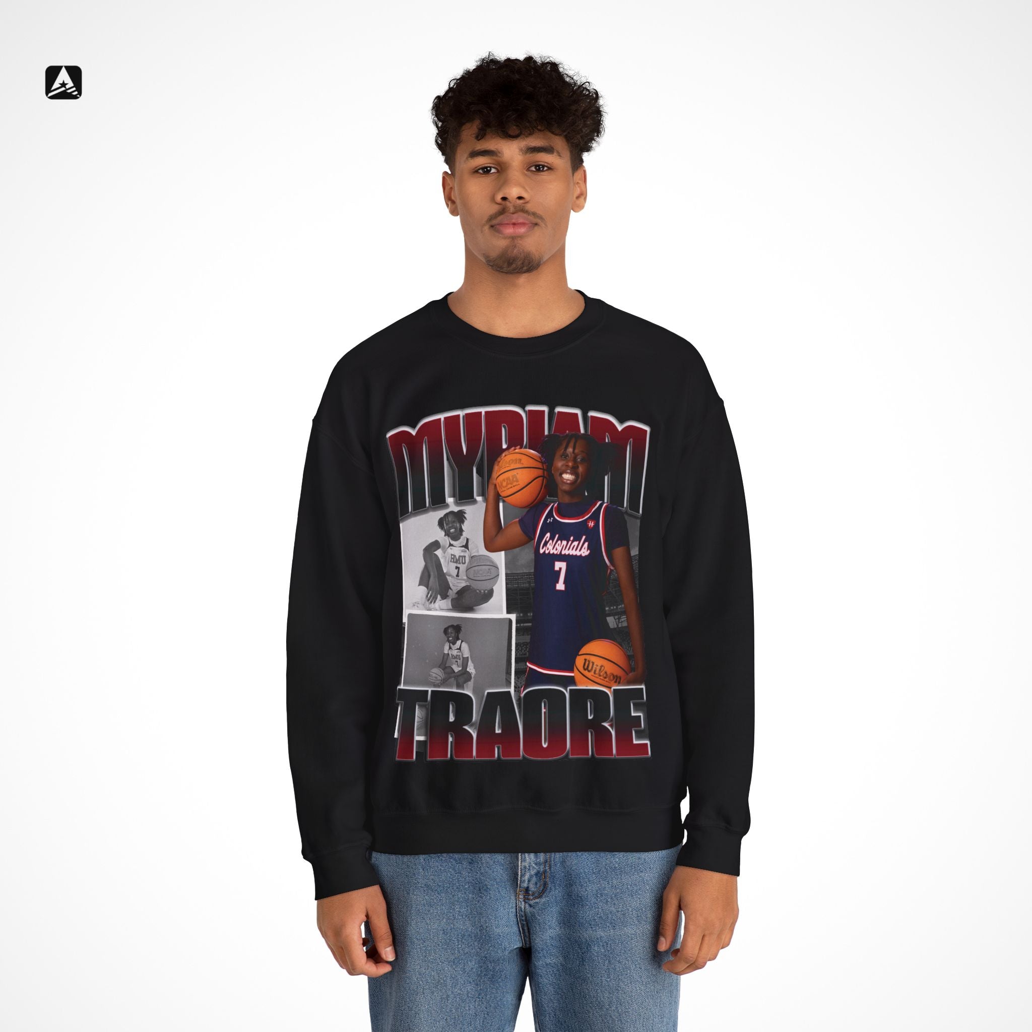 Myriam Traore Graphic Crewneck