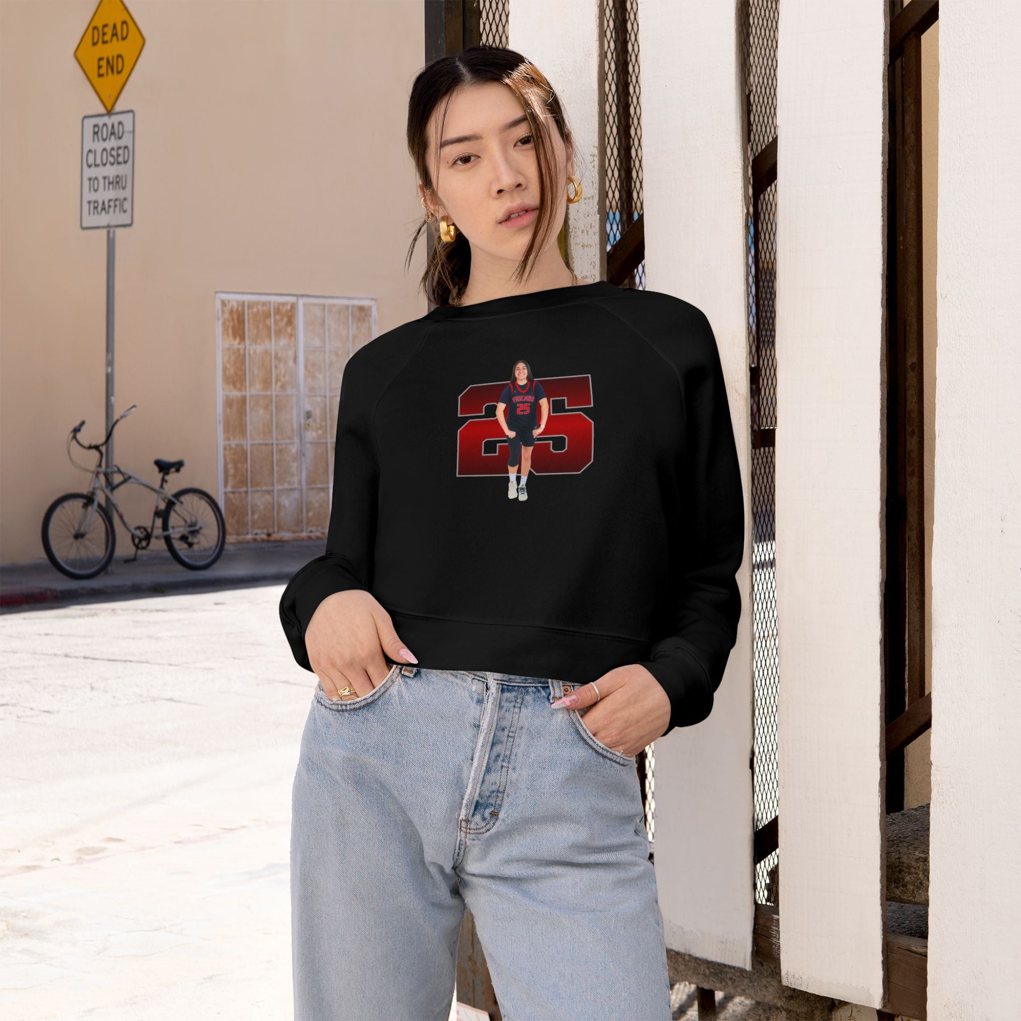 Nina Holland Women's Cropped Pullover