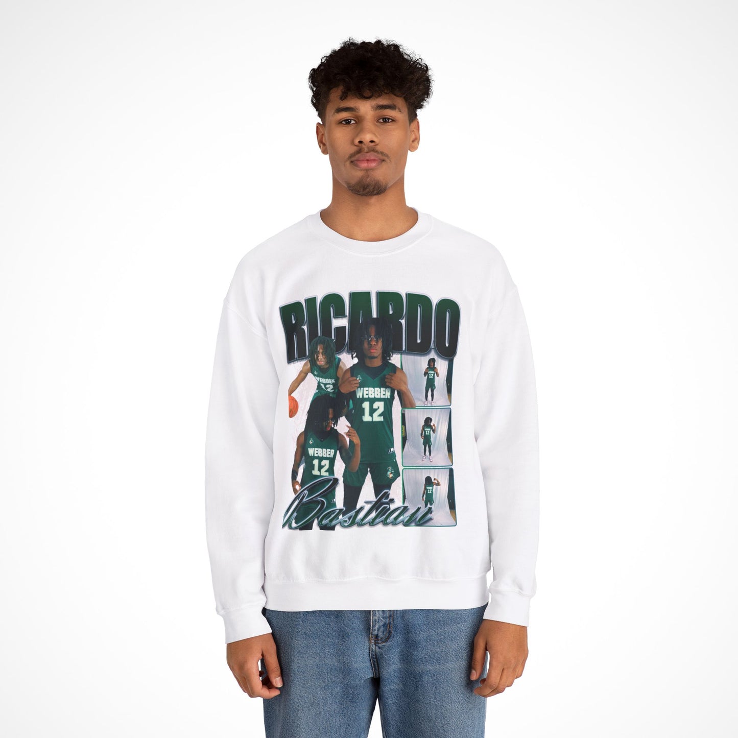 Ricardo Bastian Graphic Crewneck