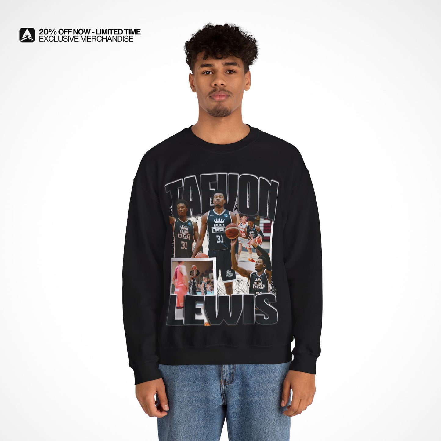 Taevon Lewis Graphic Crewneck