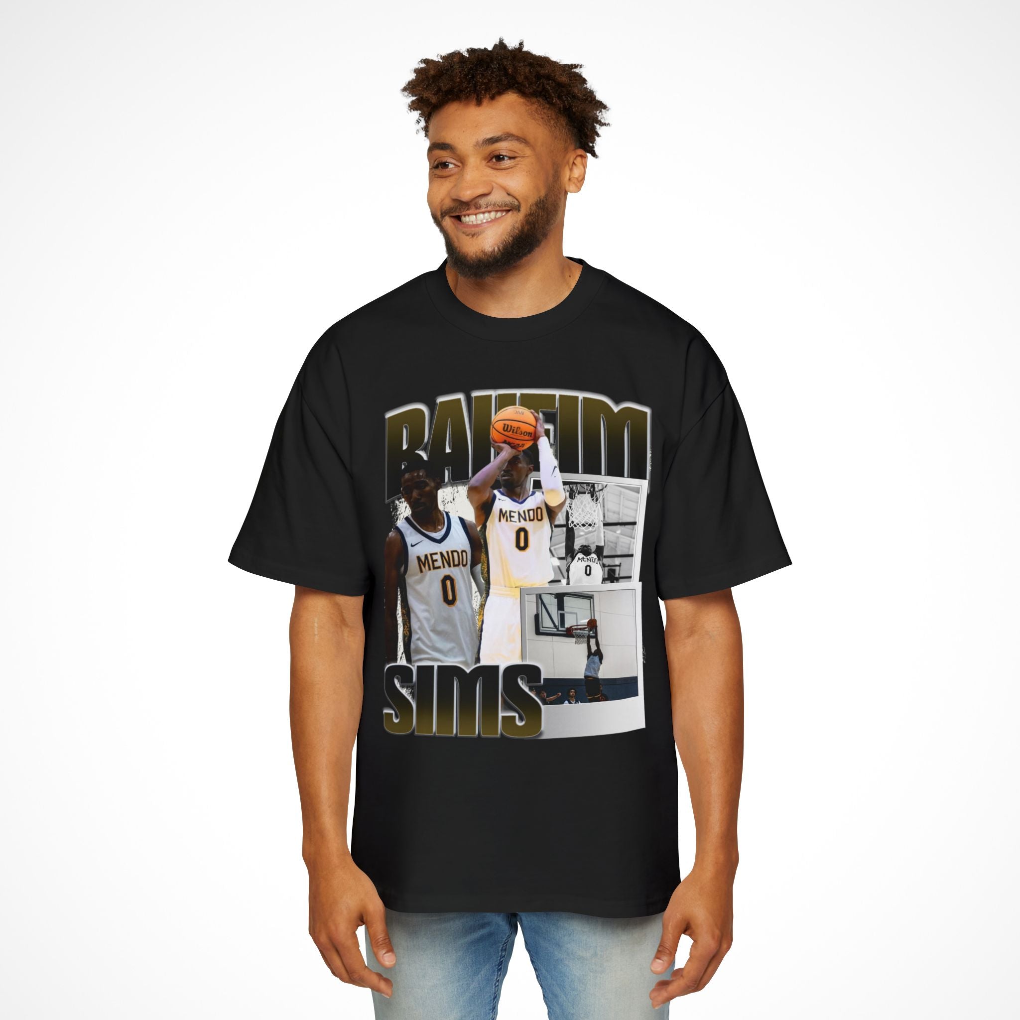 Raheim Sims Graphic Oversized Tee