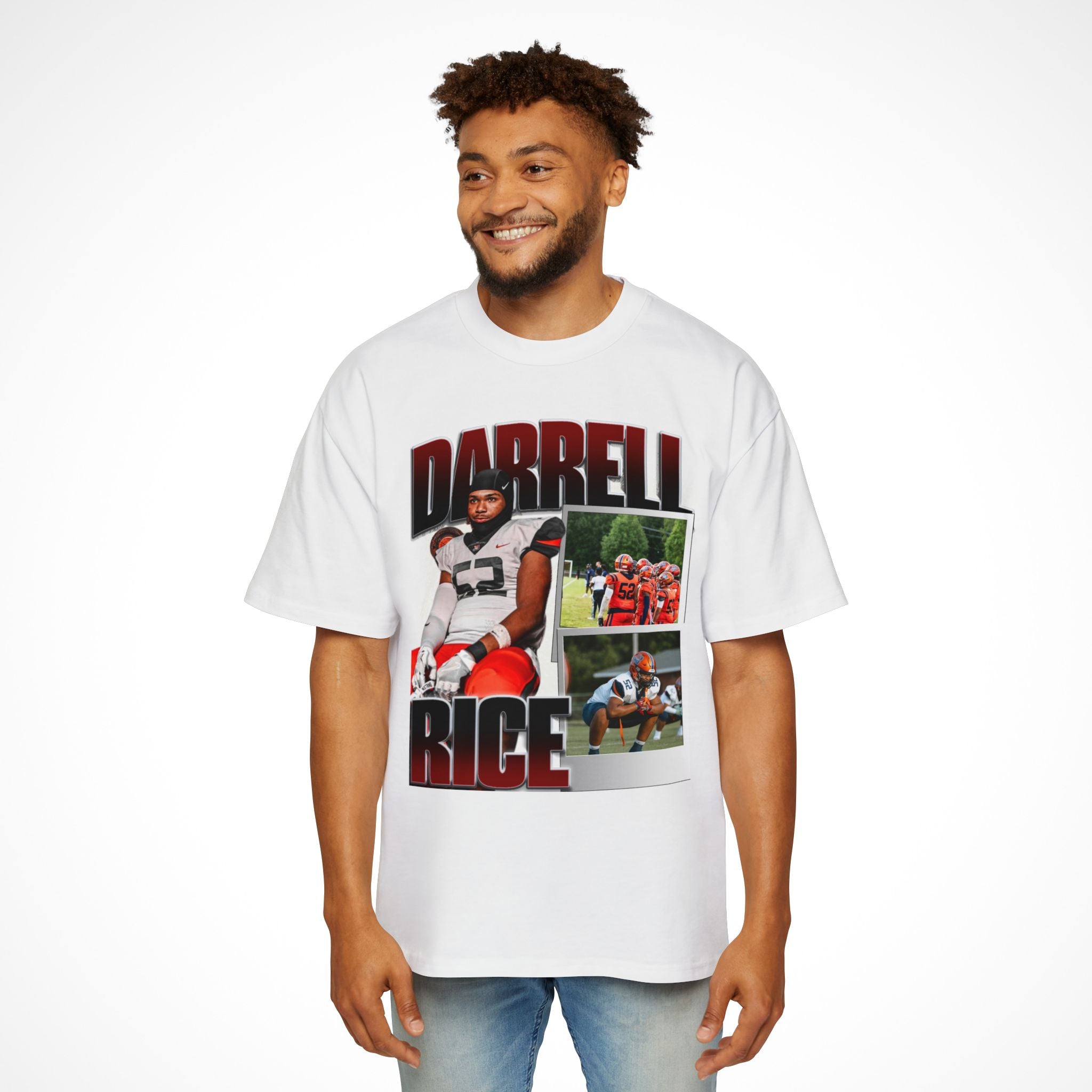 Darrell Rice Graphic Oversized Tee