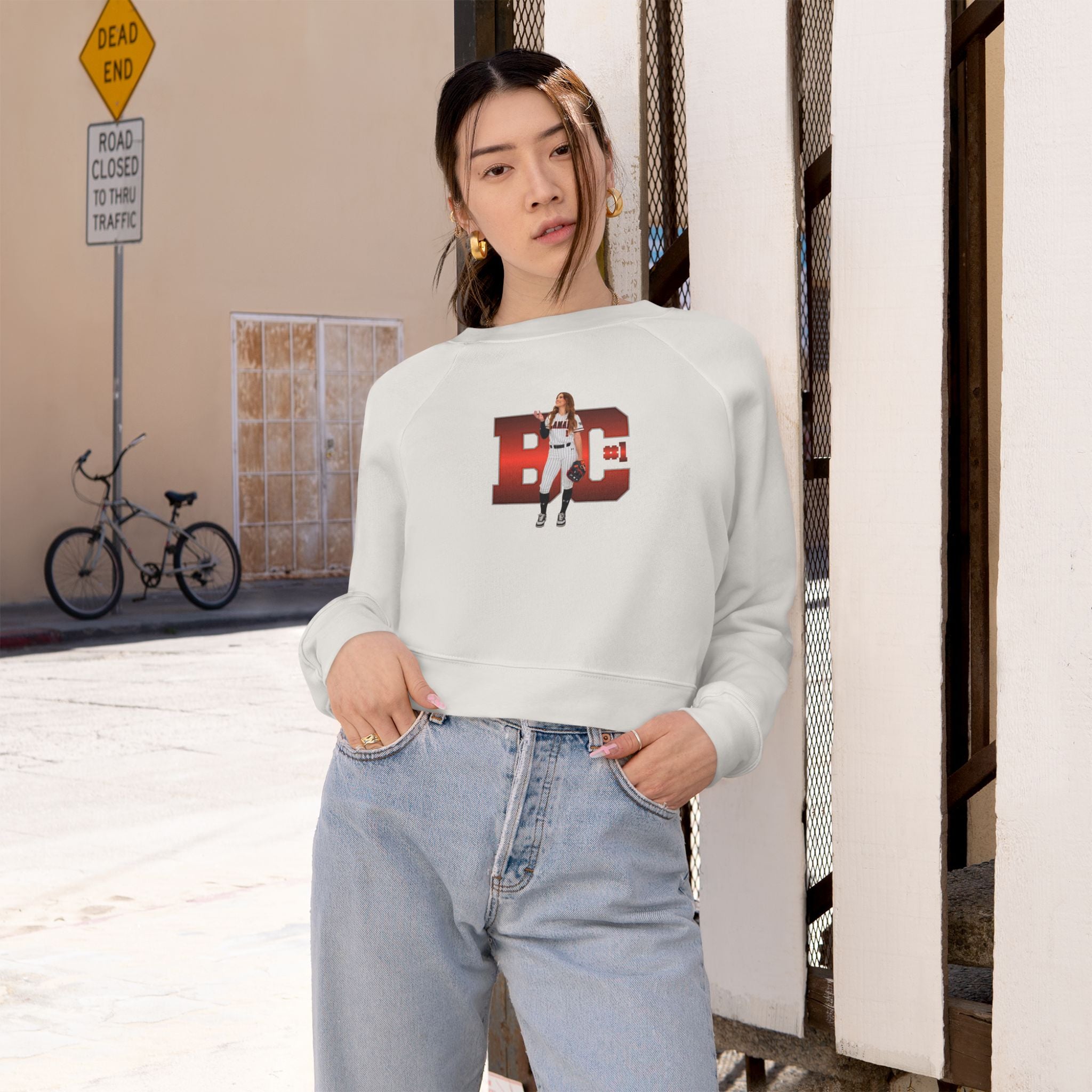 Bri Cesario Women's Cropped Pullover