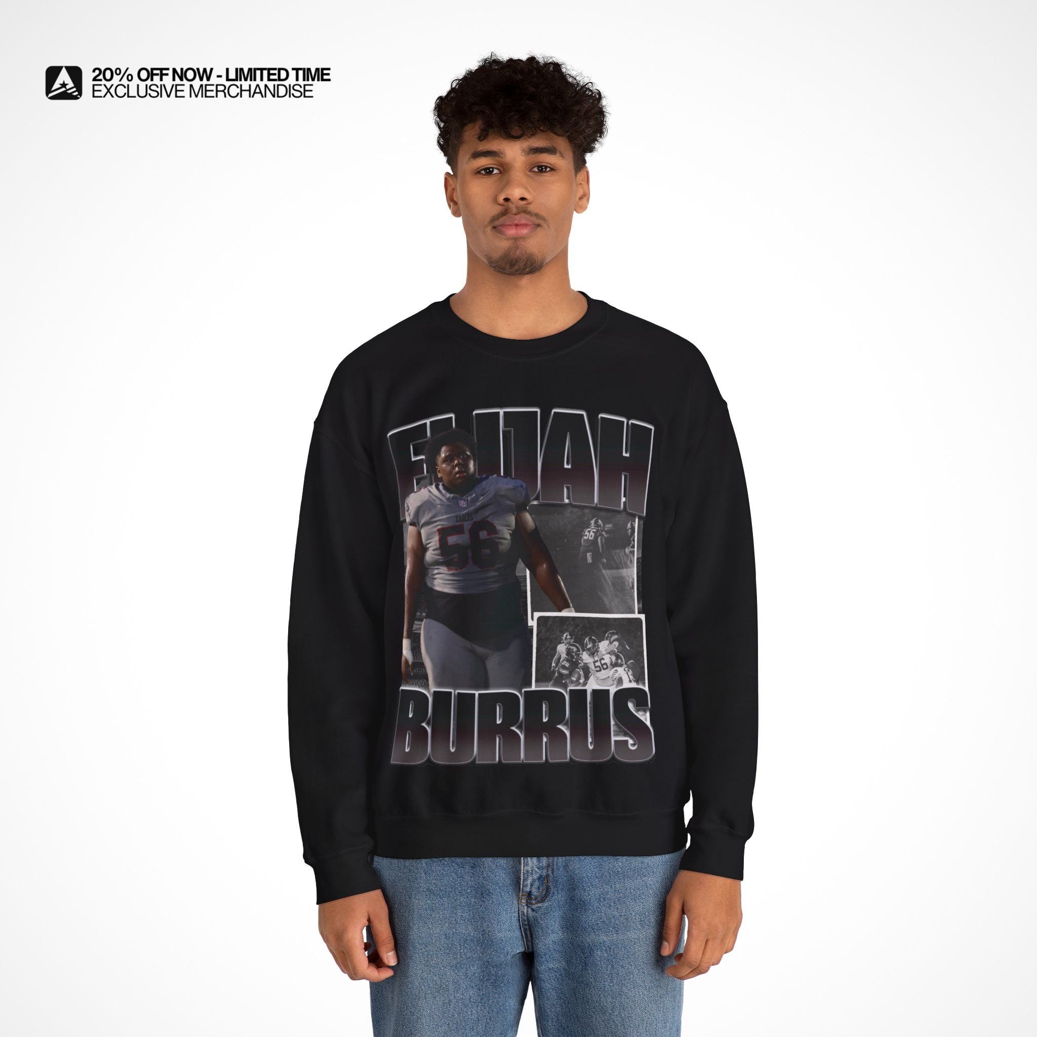 Elijah Burrus Graphic Crewneck