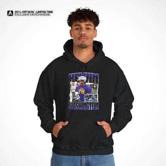 Kelvin Washington Graphic Hoodie