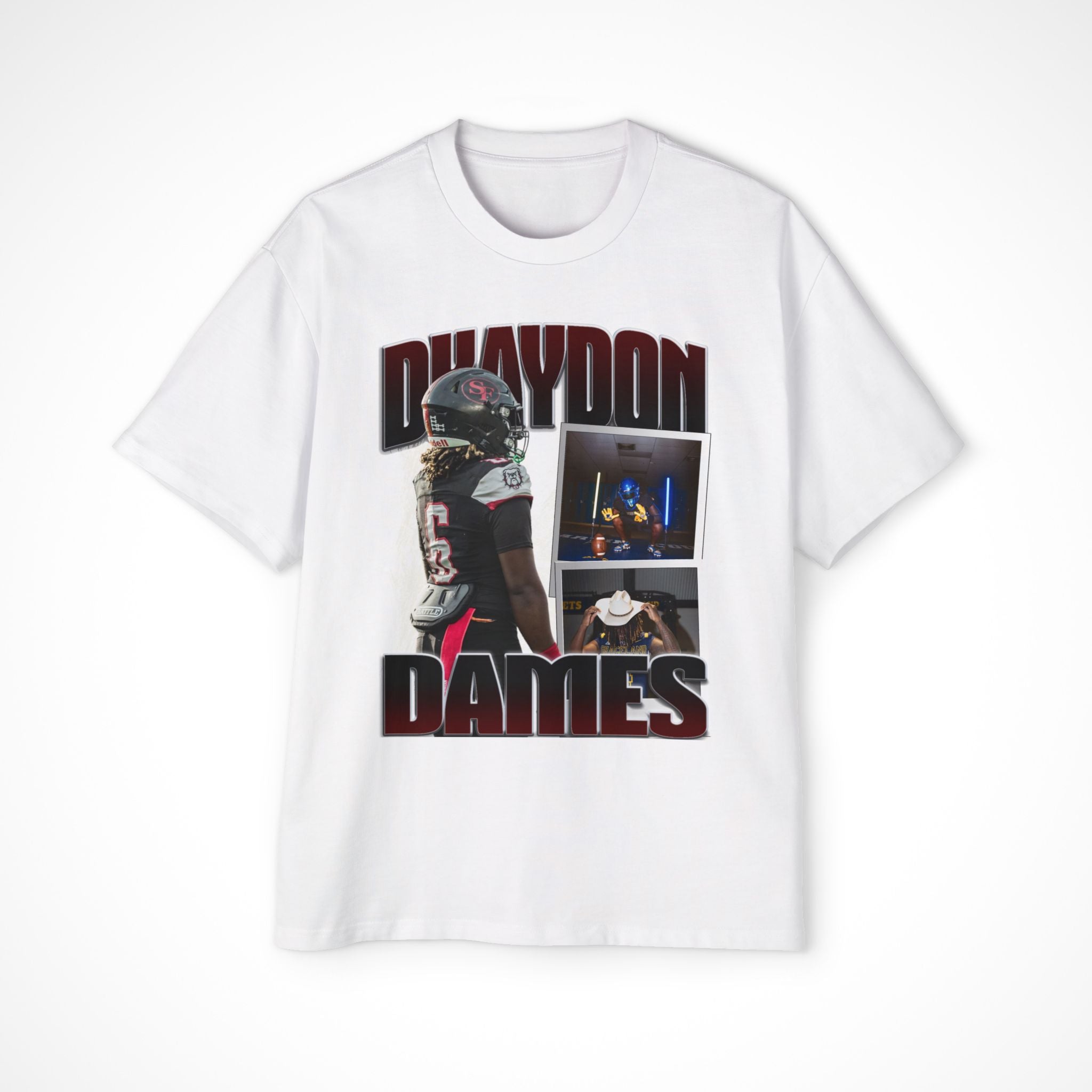 Dkaydon Dames Graphic Oversized Tee
