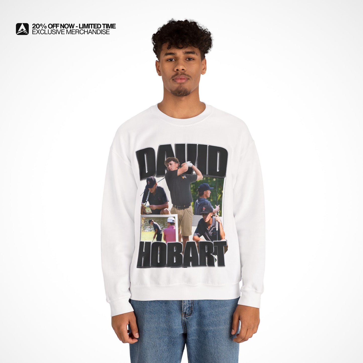 David Hobart Graphic Crewneck
