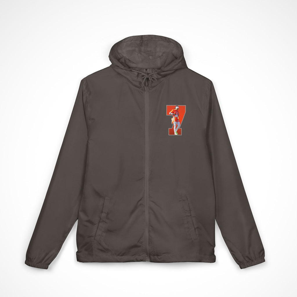 Haddiyah Bell Full-Zip Windbreaker