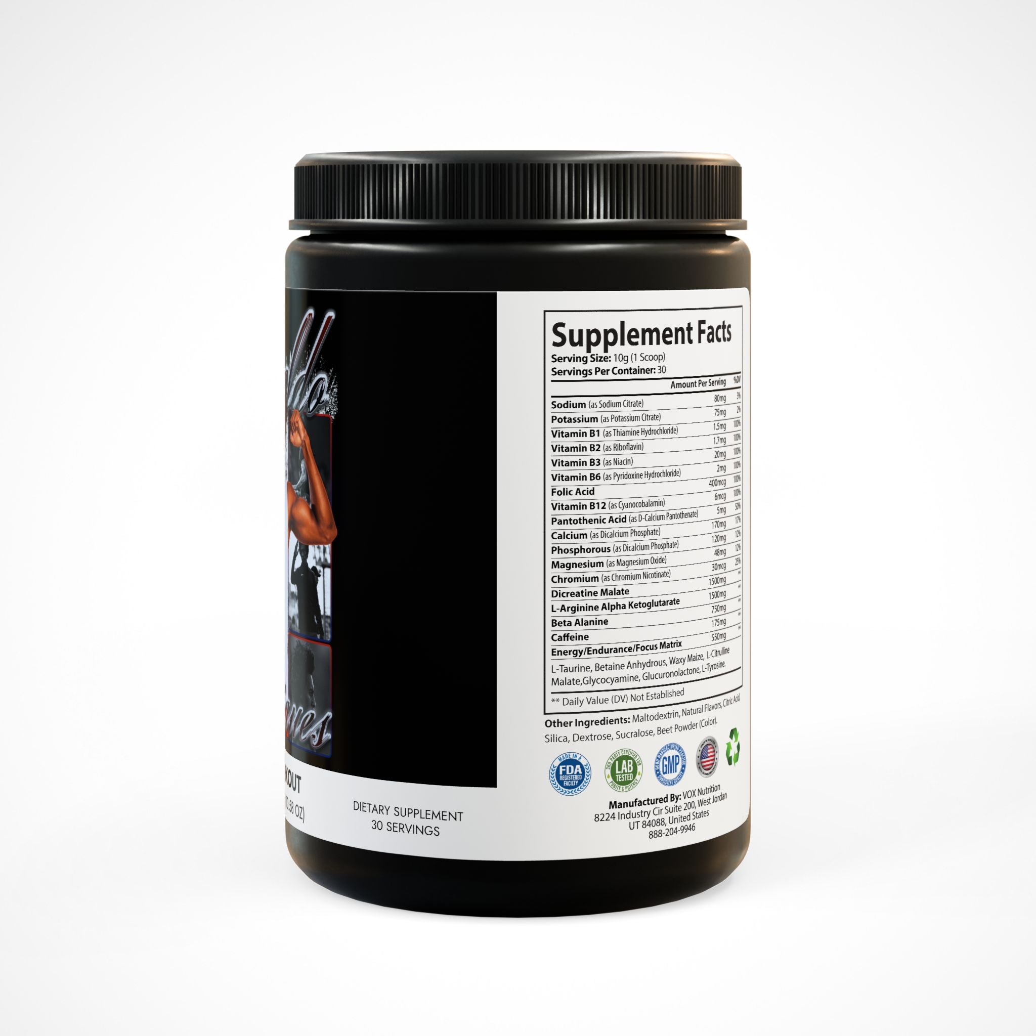 Reinaldo Rodrigues Pre-Workout, Watermelon (300g)