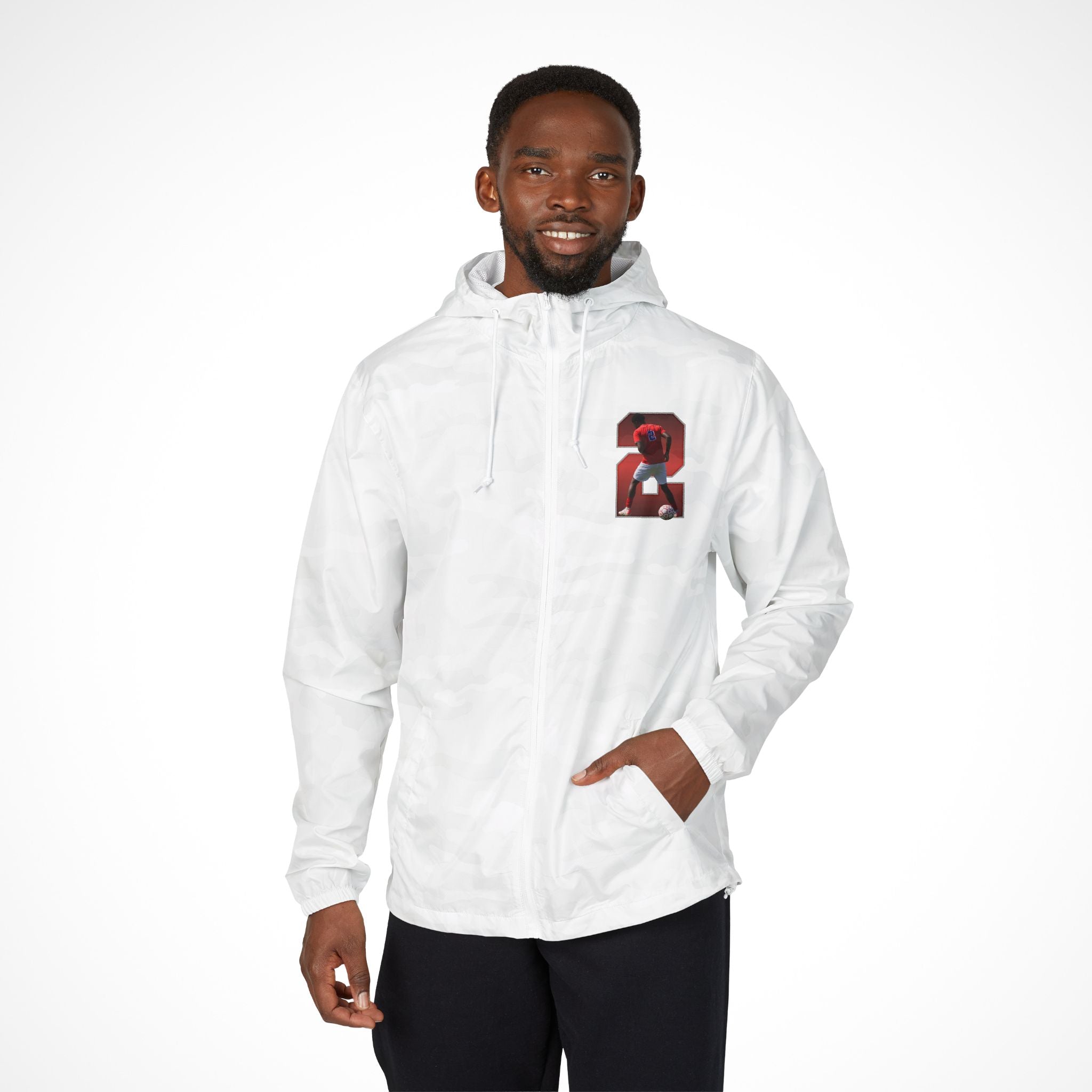 Jahmir Wilkerson Full-Zip Windbreaker