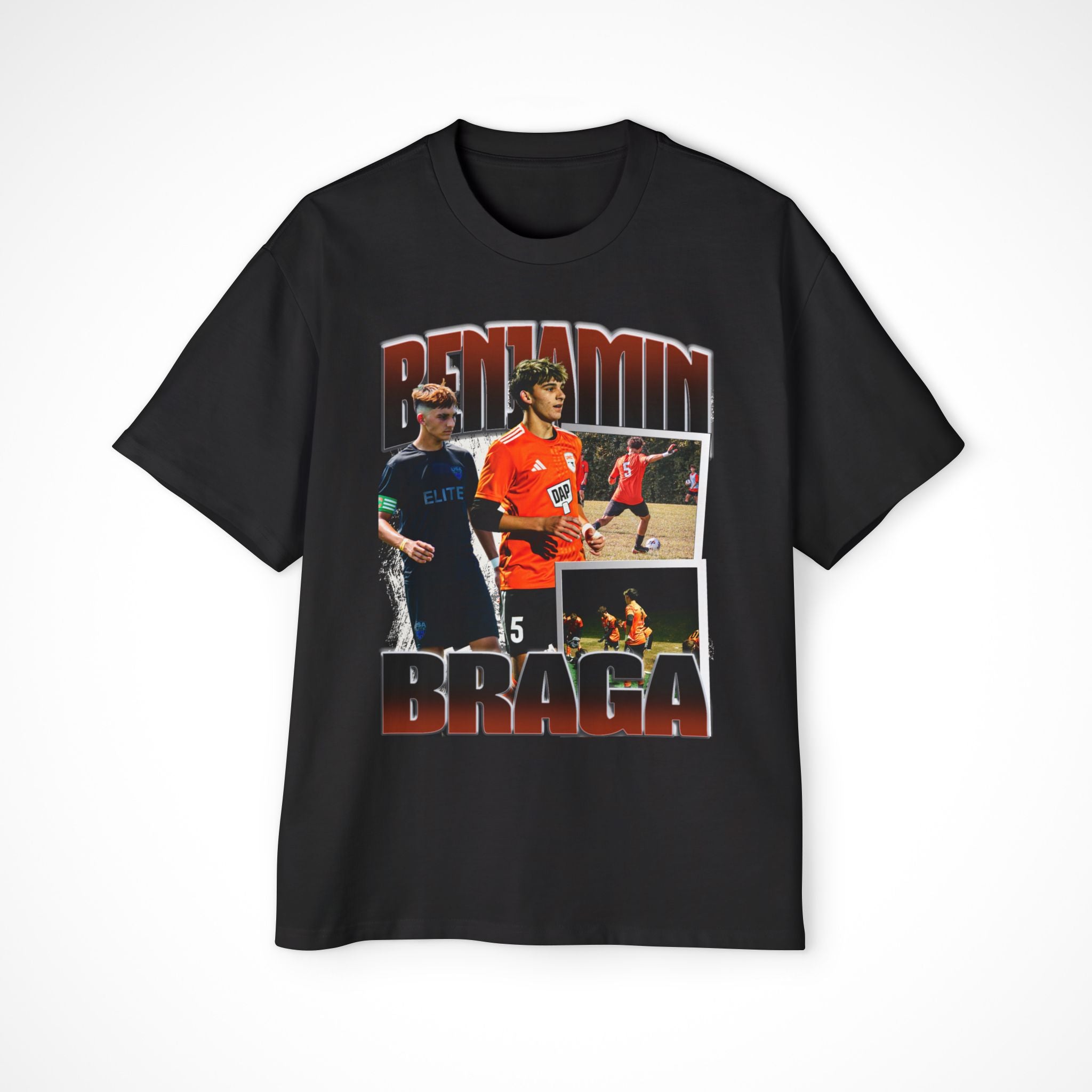 Benjamin Braga Oversized Graphic Tee