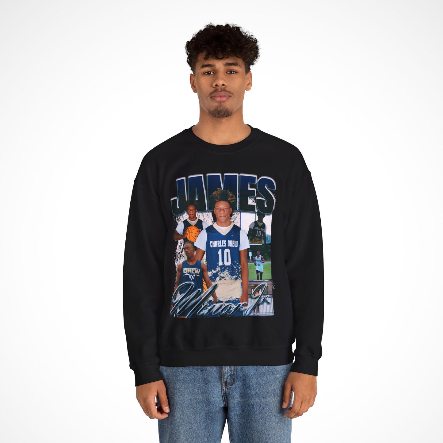 James Minor Jr Graphic Crewneck