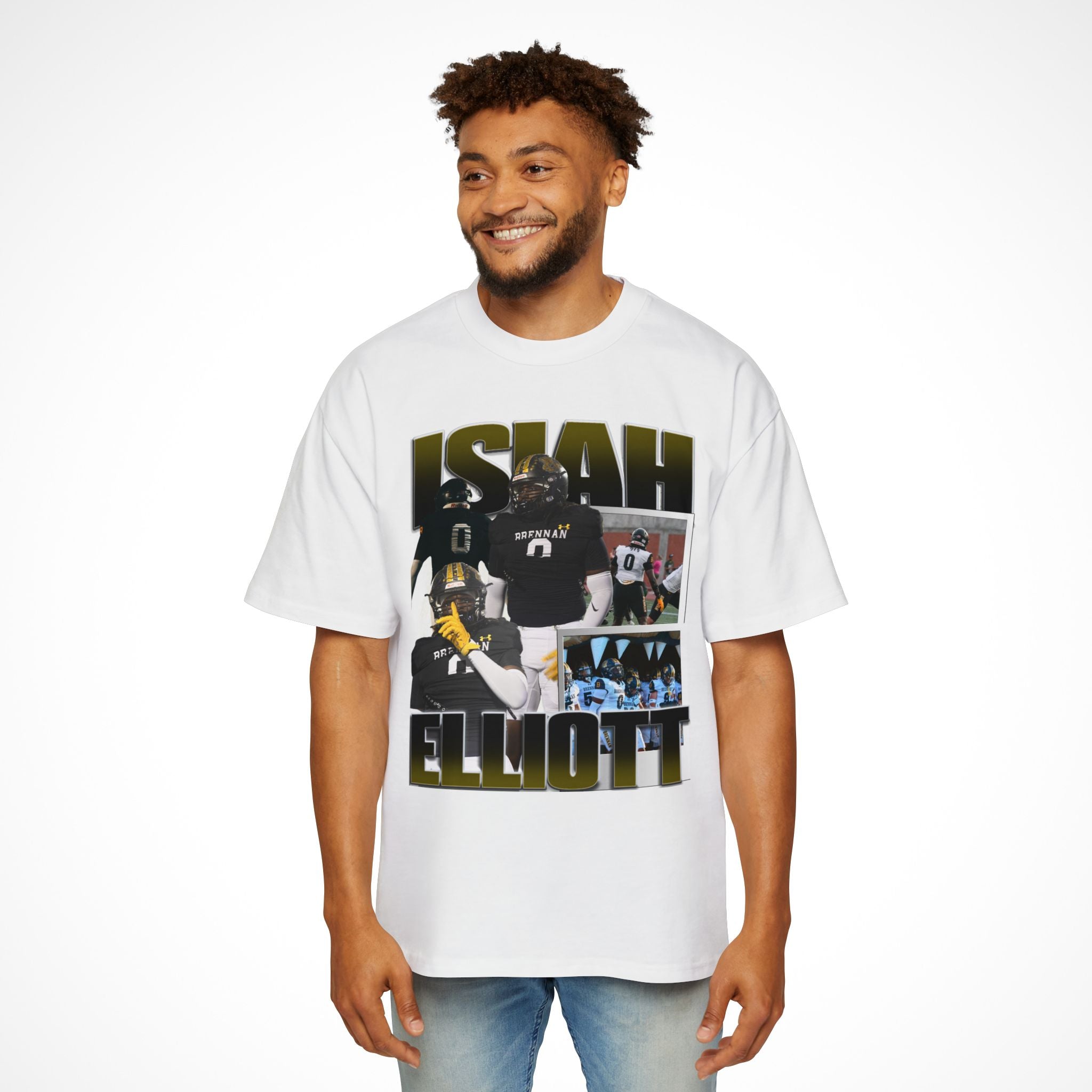 Isiah Elliott Oversized Graphic Tee