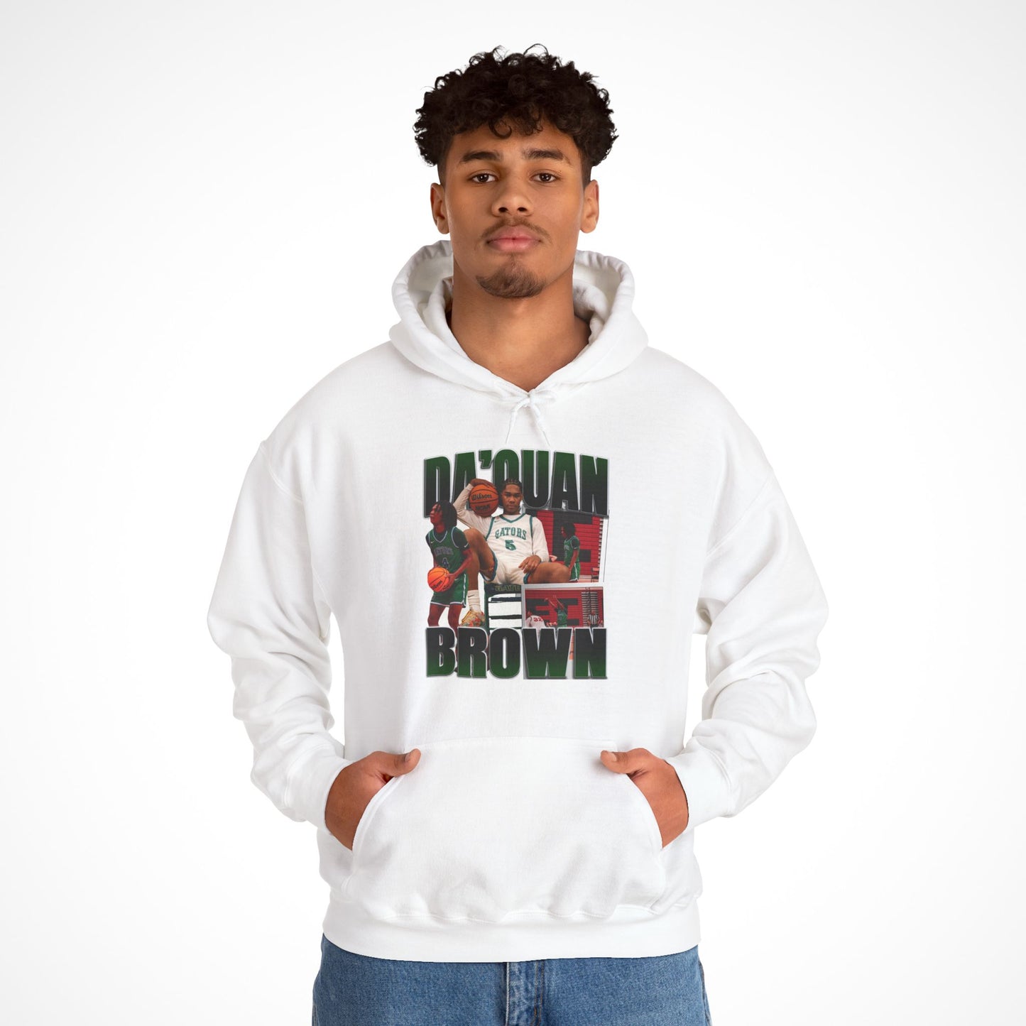 Da’Quan Brown Graphic Hoodie