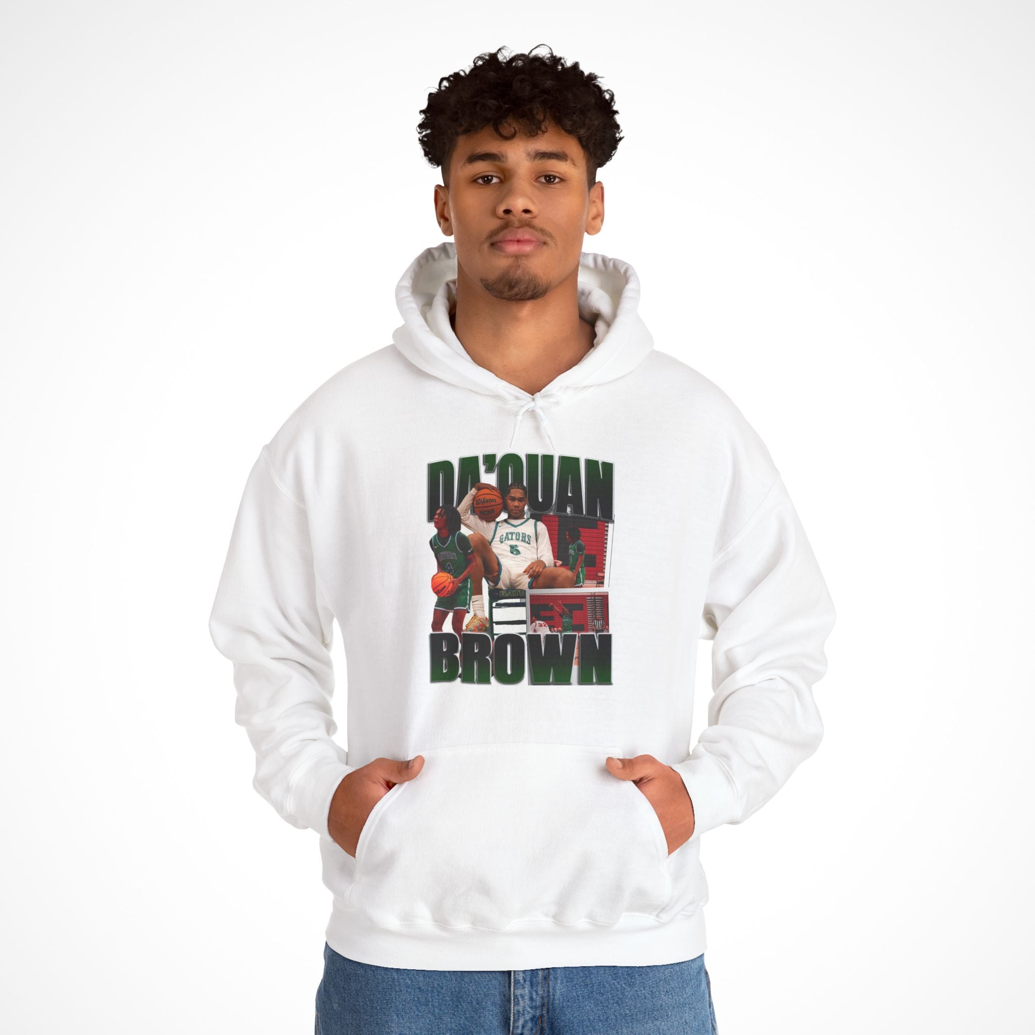 Da’Quan Brown Graphic Hoodie