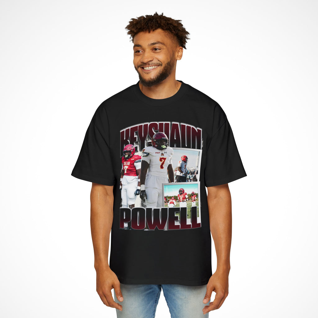 Keyshaun Powell Oversized Graphic Tee