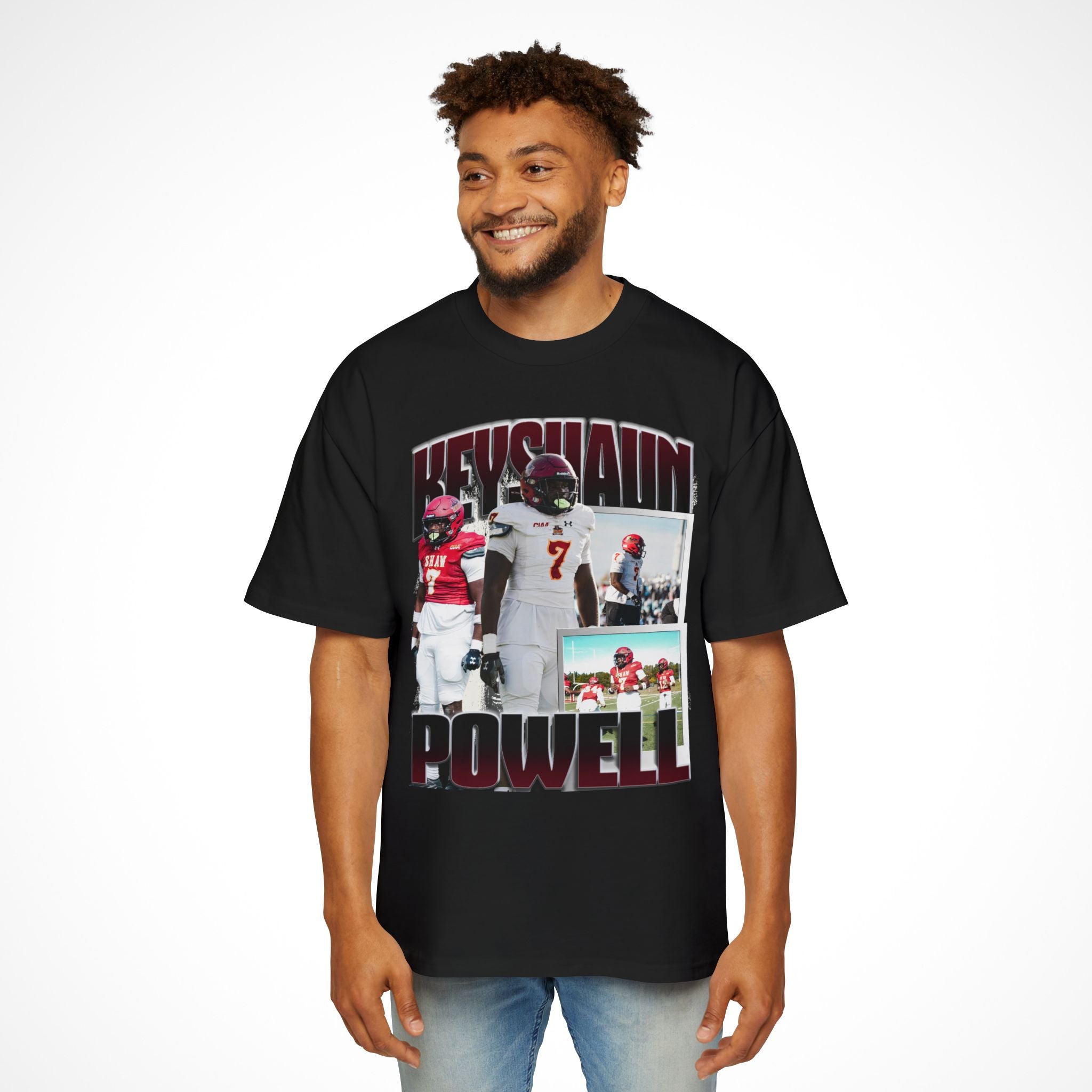 Keyshaun Powell Oversized Graphic Tee