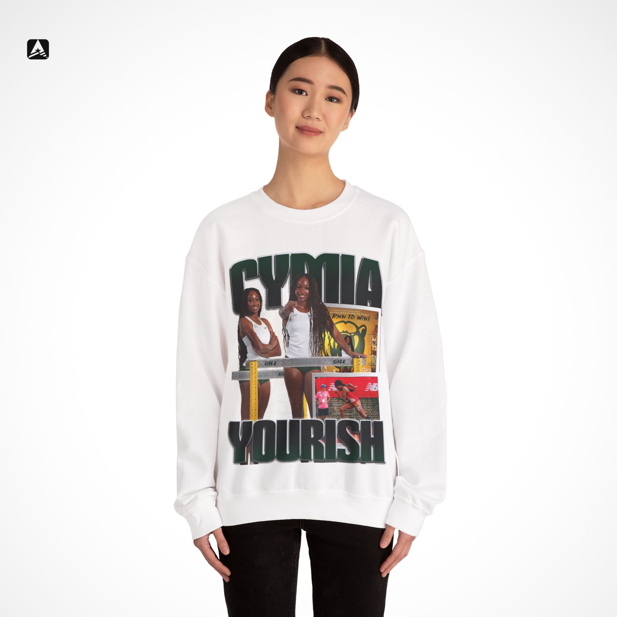 Cymia Yourish Graphic Crewneck