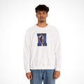 Bladen White Graphic Crewneck