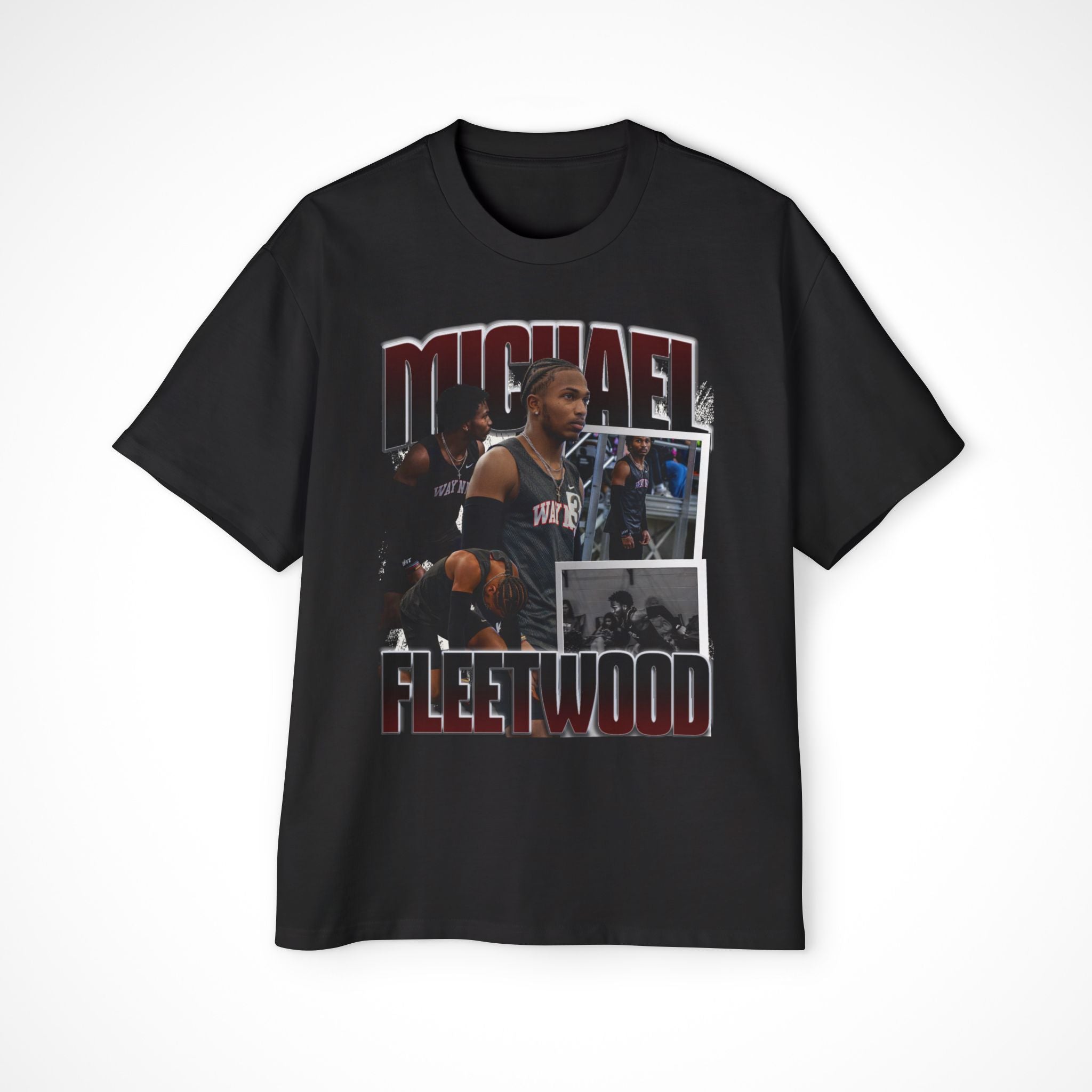 Michael Fleetwood Oversized Graphic Tee