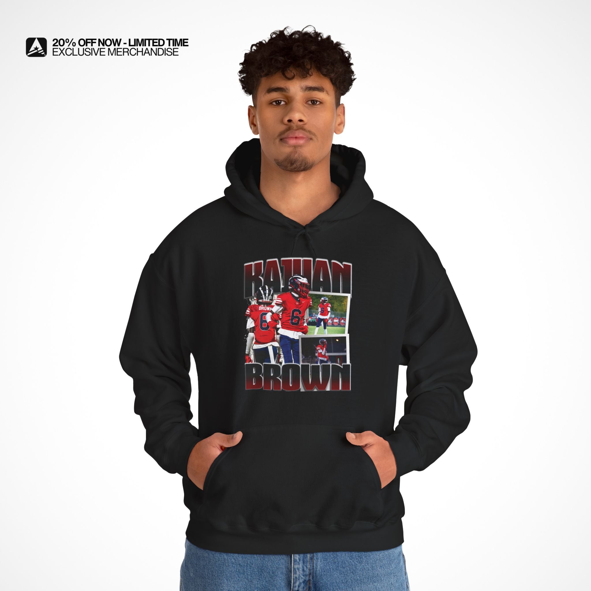 Kajuan Brown Graphic Hoodie